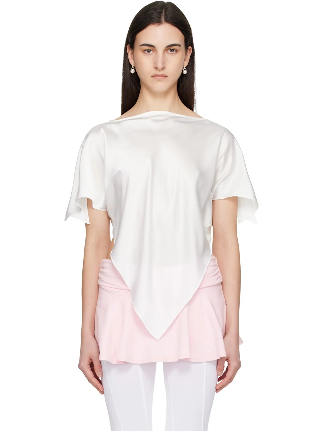 White Trikon Top - 1