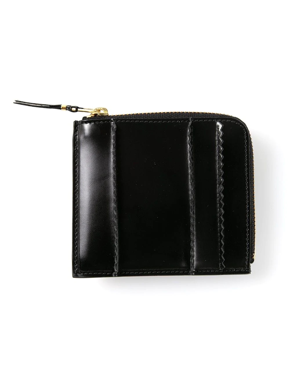 'Raised Spike' zip purse - 1