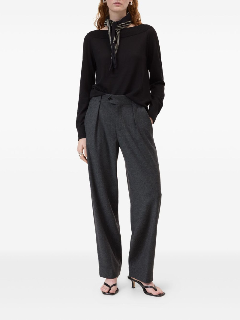 CLOSED boat-neck long-sleeve sweater outlook