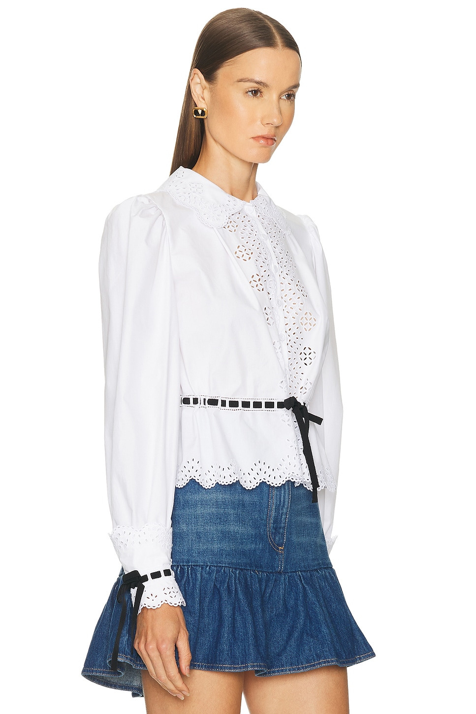 Embroidered Poplin Shirt - 2