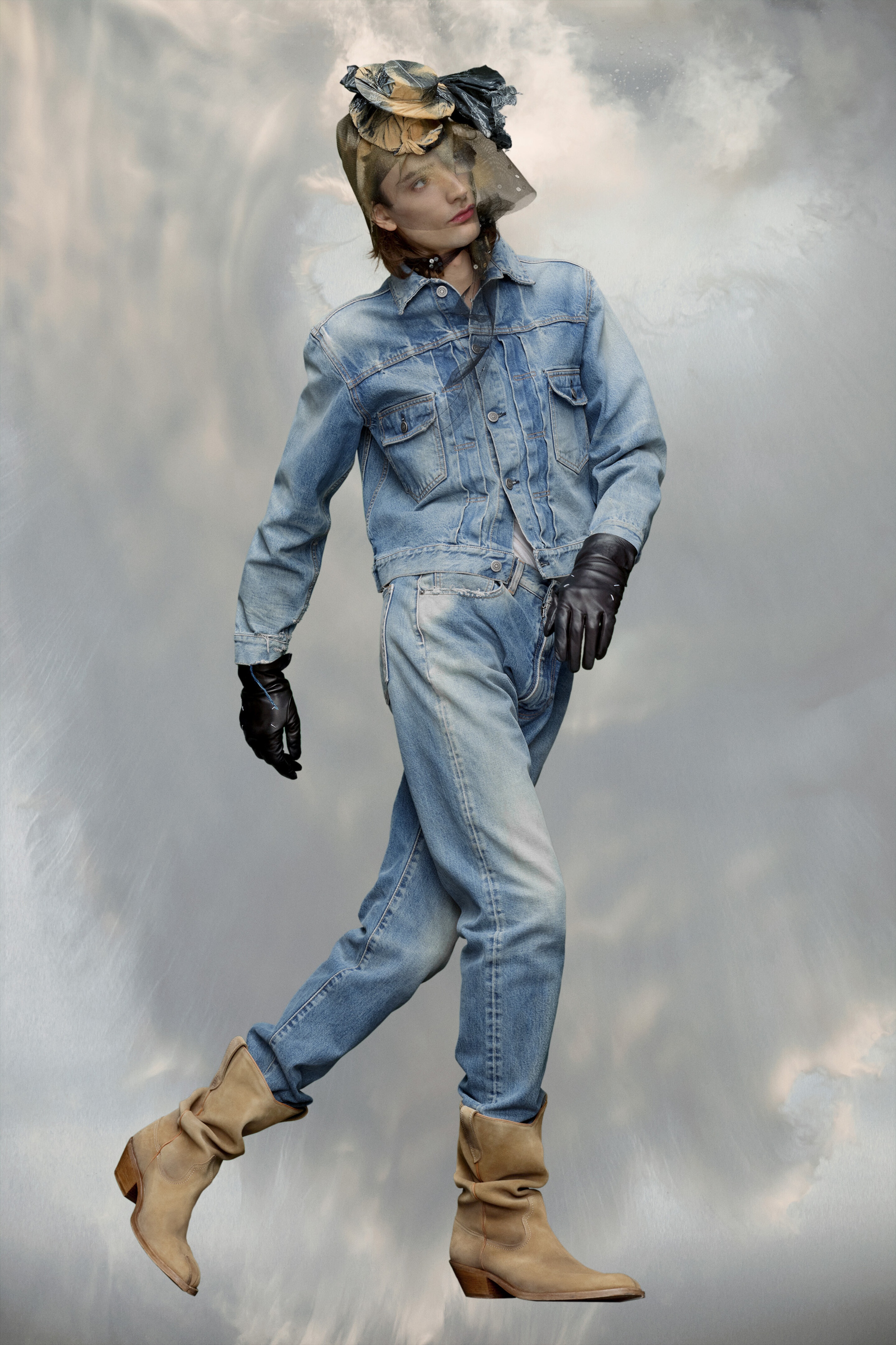 Décortiqué denim jacket - 3