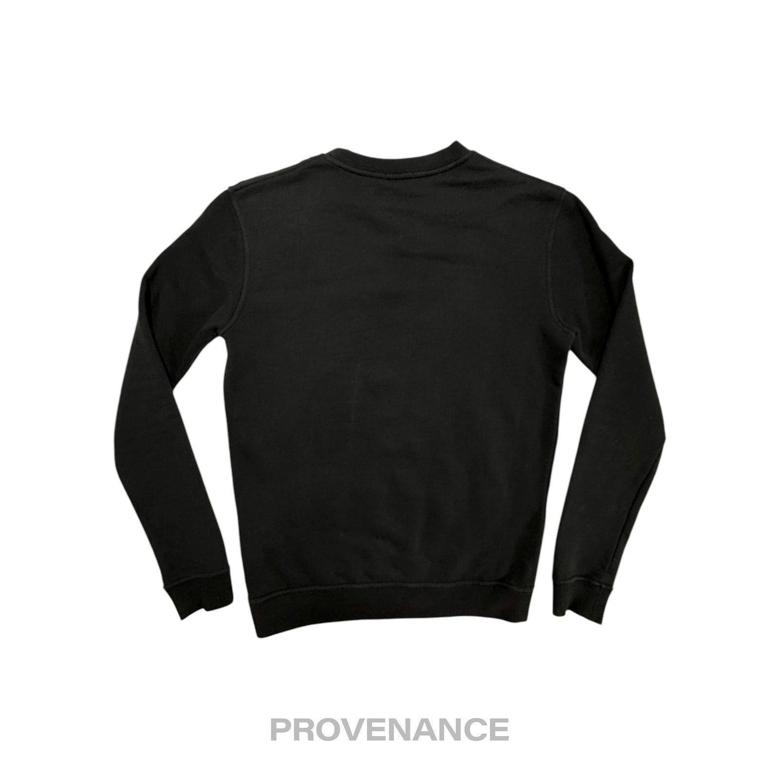 Saint Laurent Paris SLP Crewneck- Black Tiger Stripe - 4