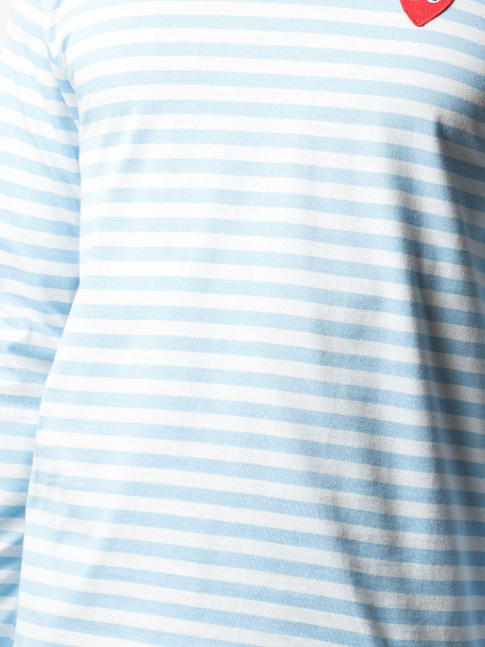 striped logo T-shirt - 5