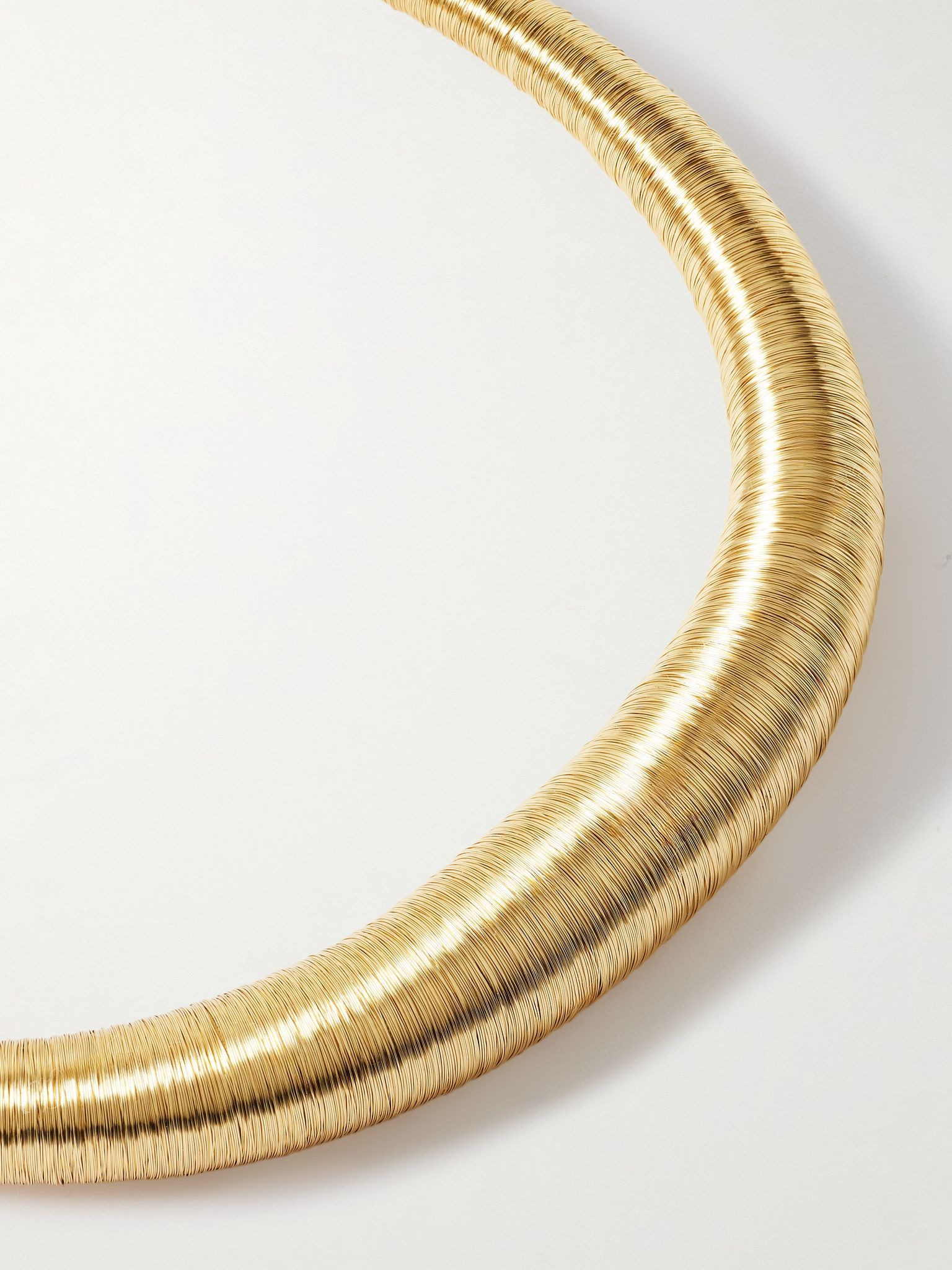 Gold-tone necklace Gold - 4