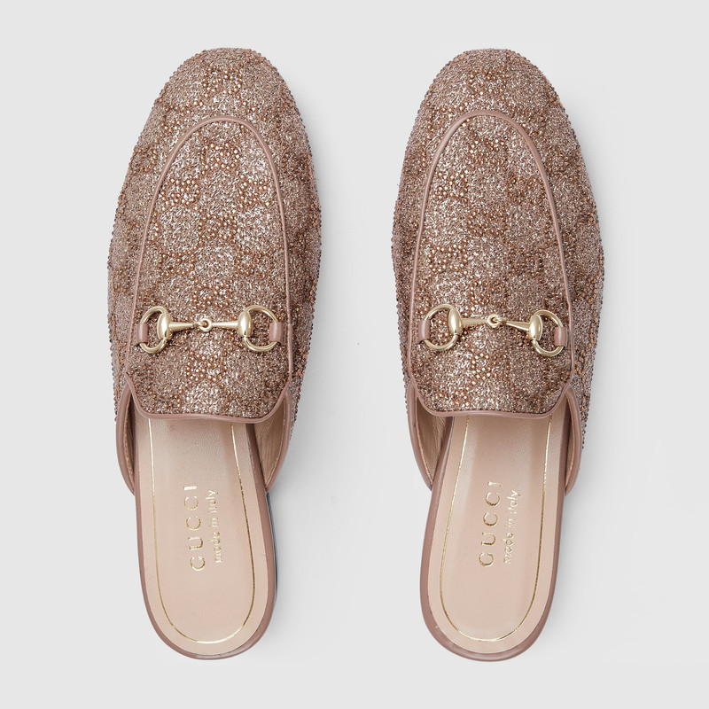 Women's crystal Princetown slipper 6