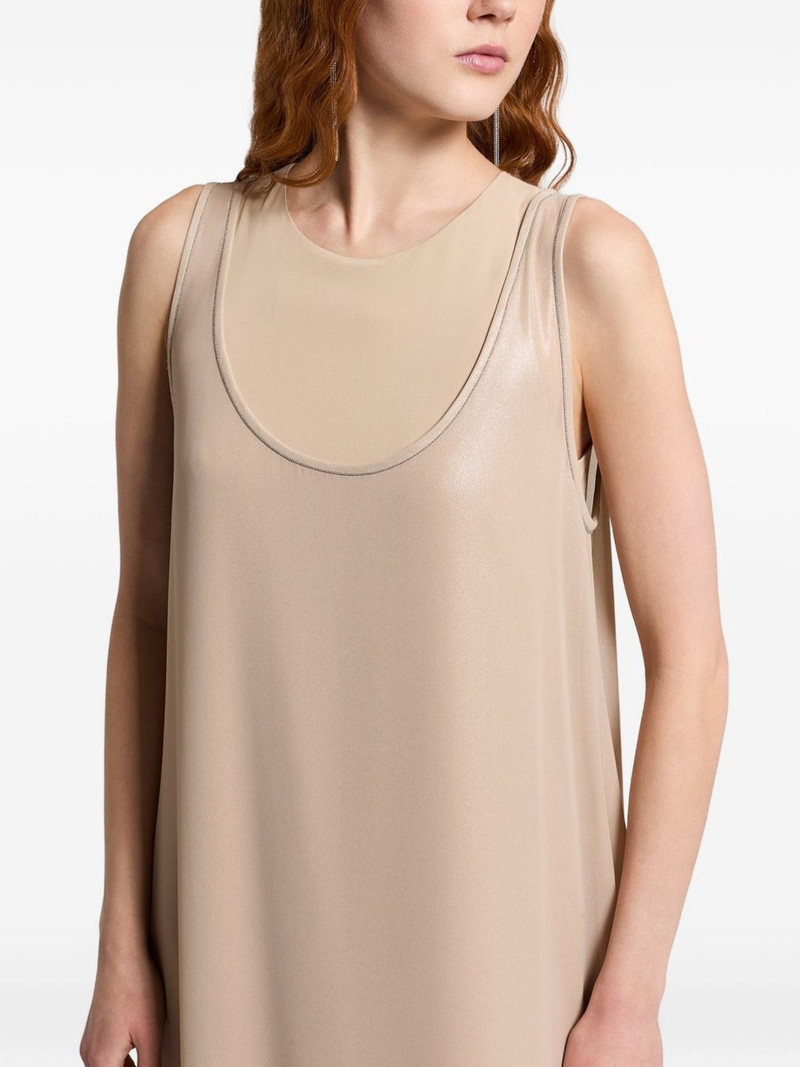 hammered satin dress 4
