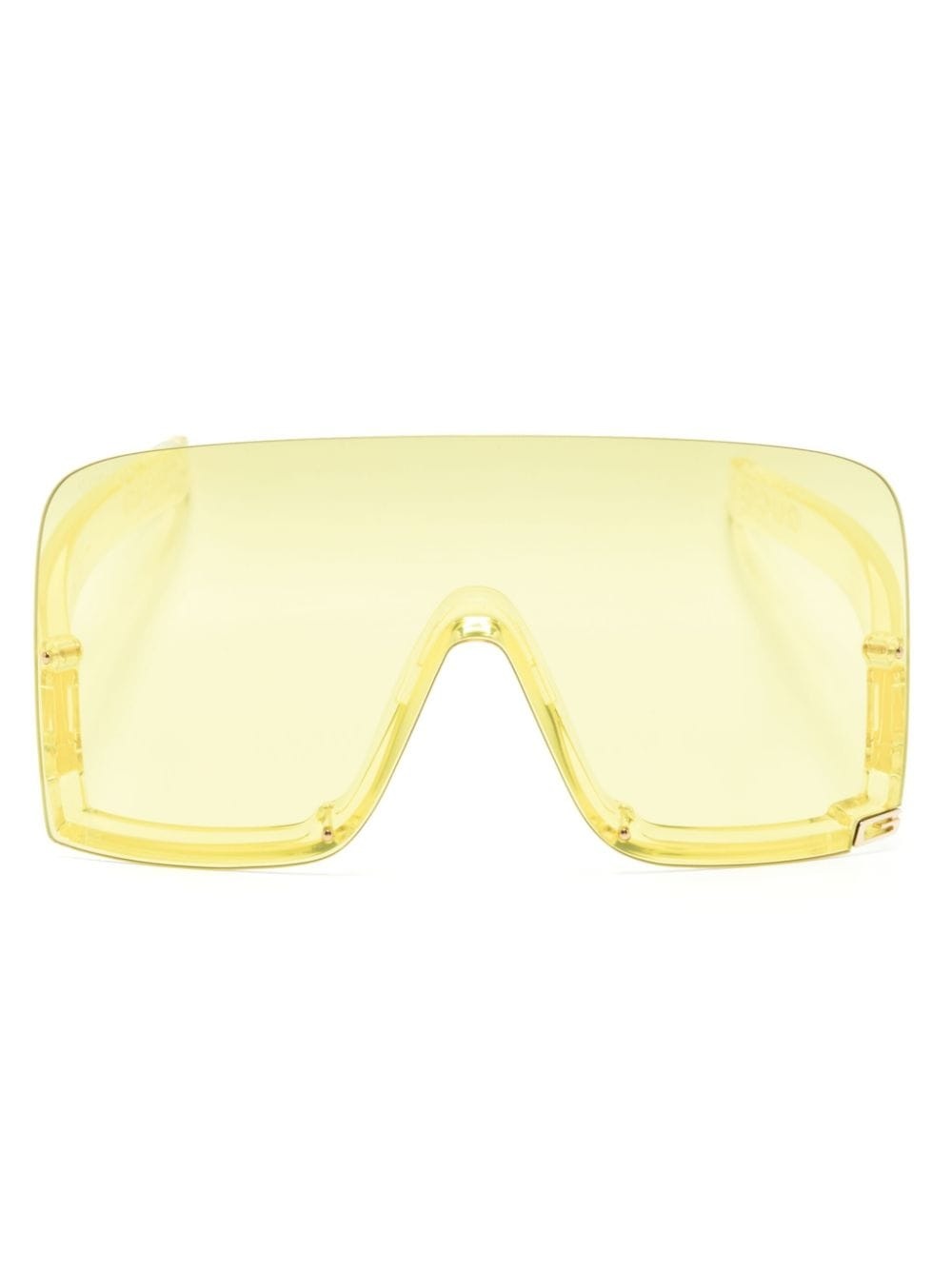 Mask-shaped frame sunglasses - 1