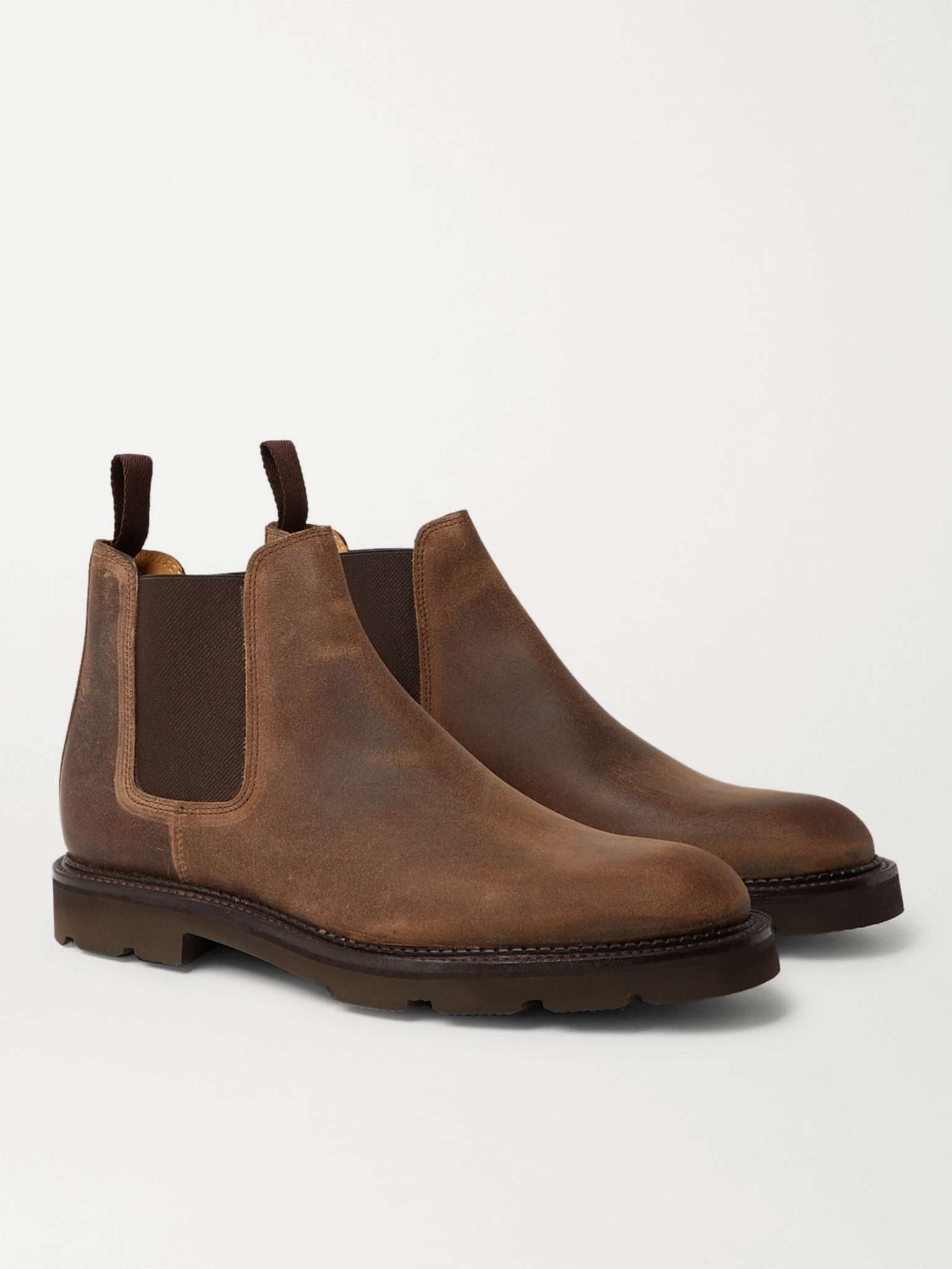 Lawry Waxed-Suede Chelsea Boots - 4