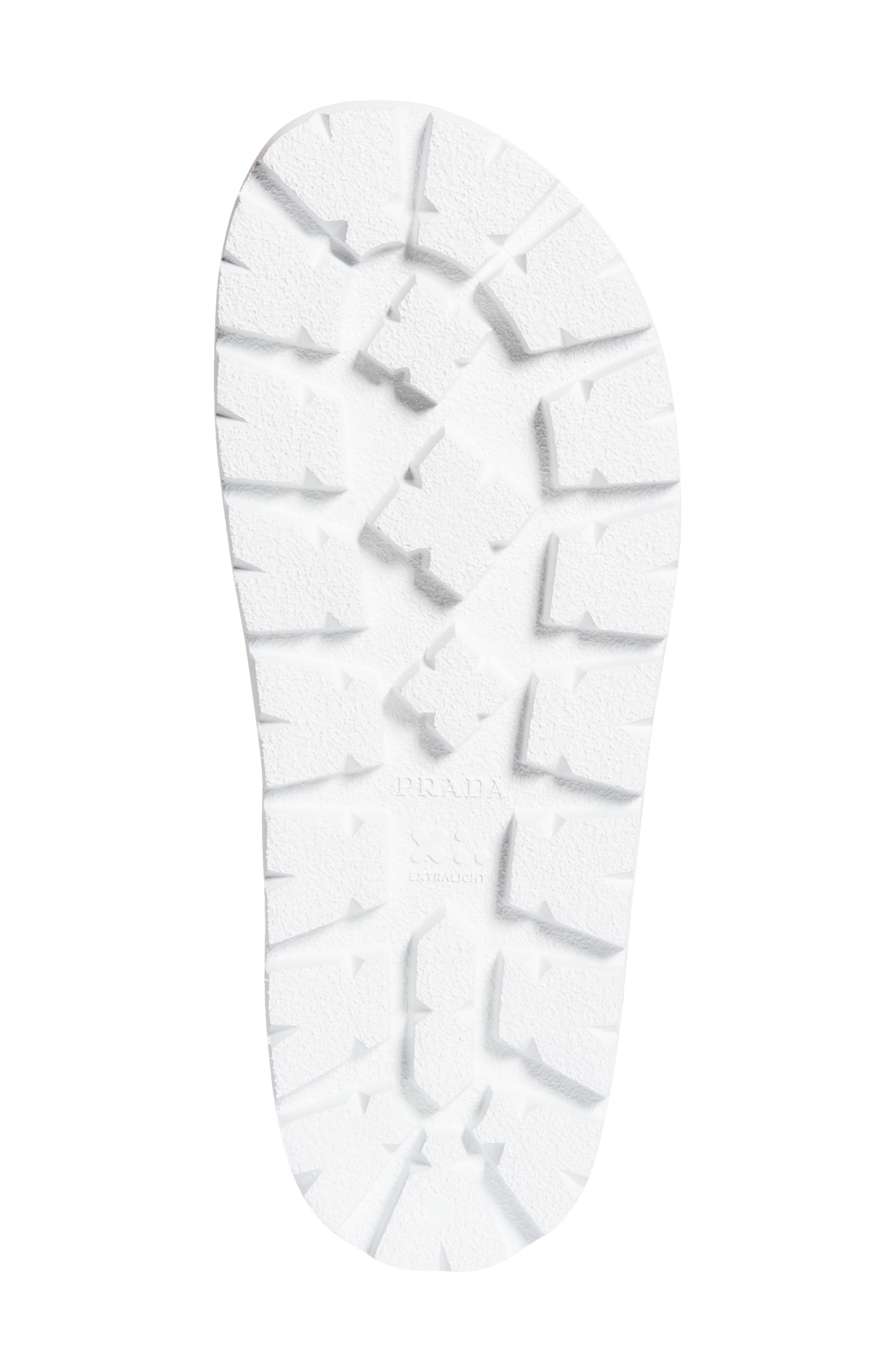 Prada Lug Sole Flip Flop in Bianco at Nordstrom - 6