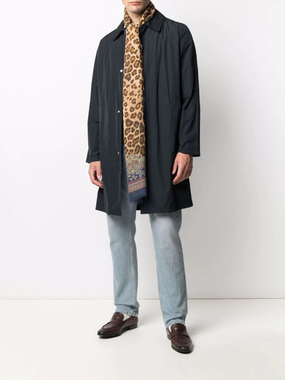 Etro leopard-print scarf outlook