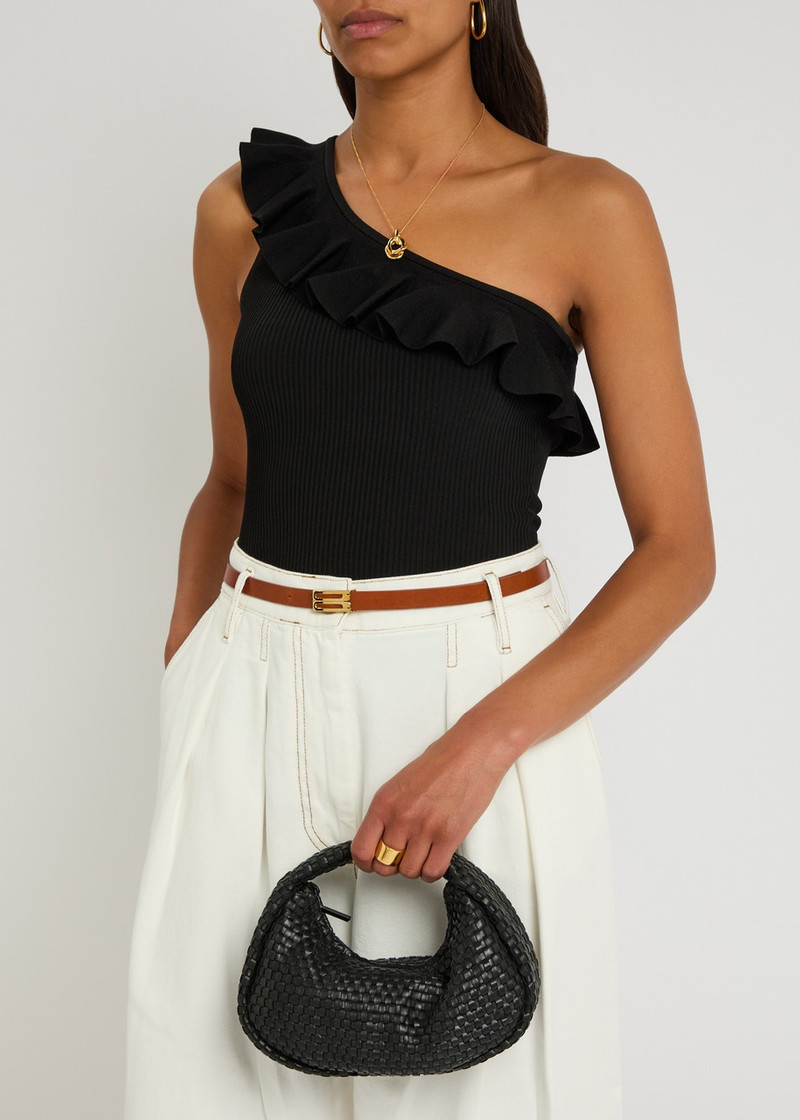 Victoria Beckham Victoria Beckham Frame Smoothed Leather Belt outlook