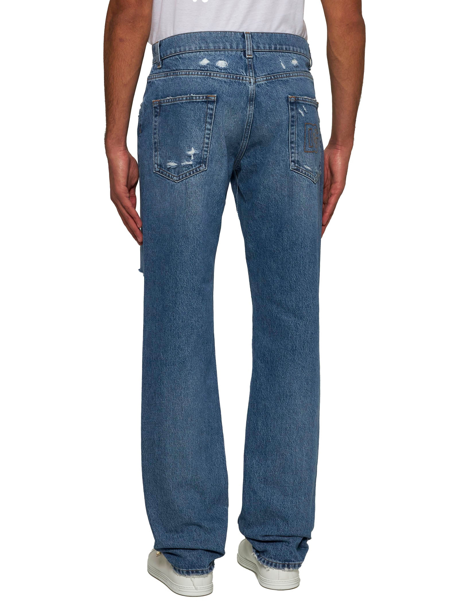 Blue denim classic jeans - 3