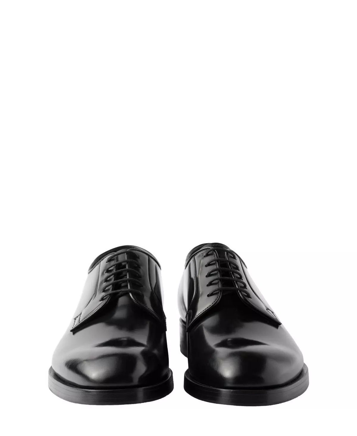 Men's Brushed Leather Lace-Up Shoes - 5