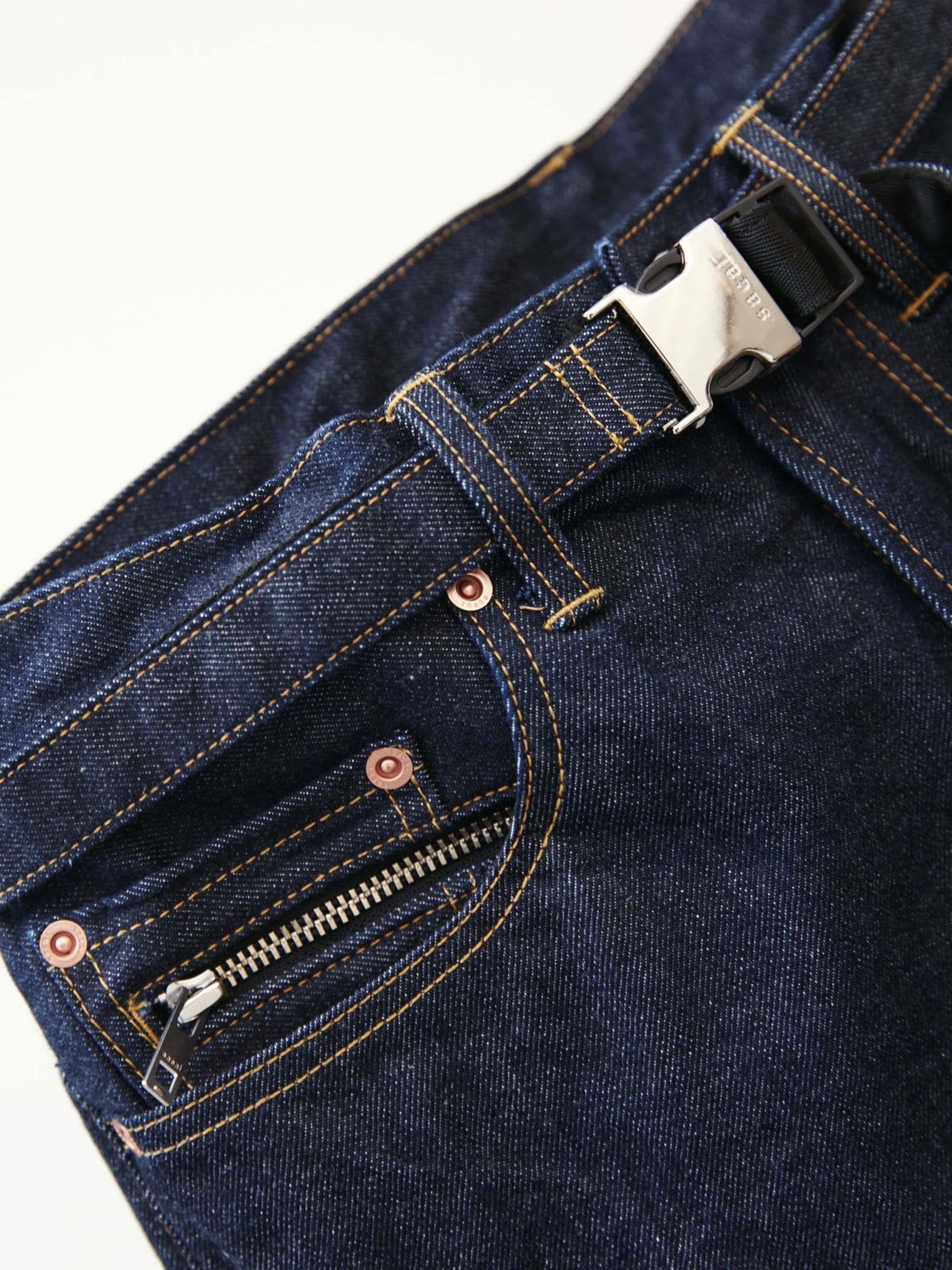 24SS sacai サカイ Denim Shorts BEYONDEXX sacai BEYONDEXX Denim Shorts | REVERSIBLE