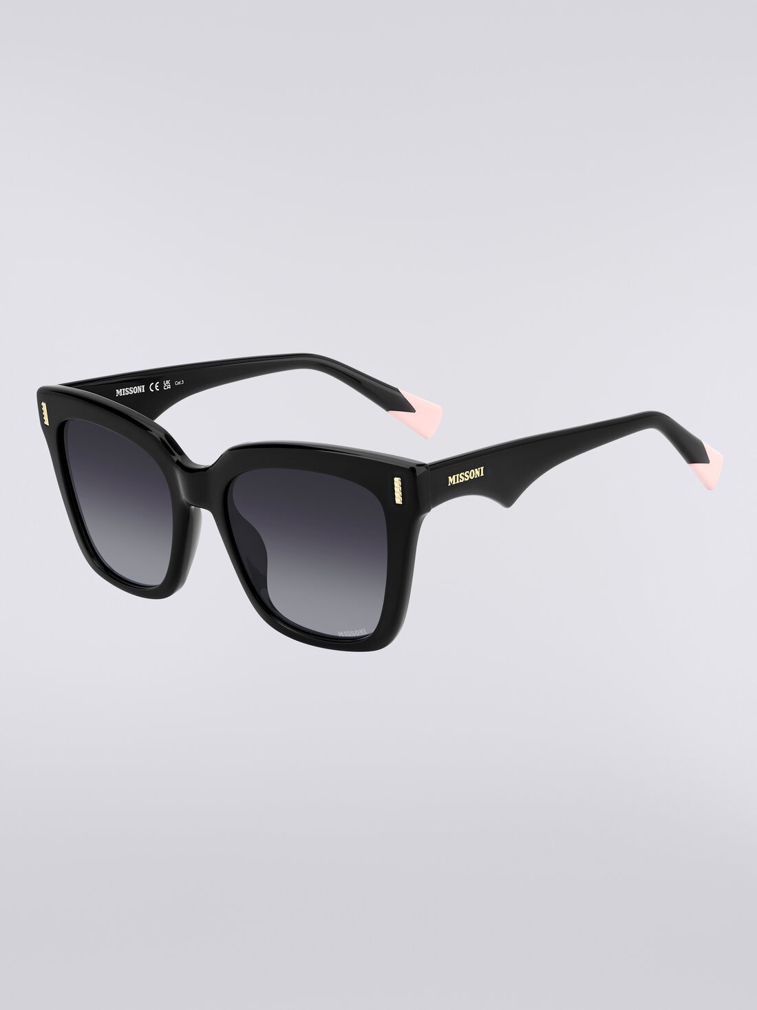 Square acetate sunglasses - 2