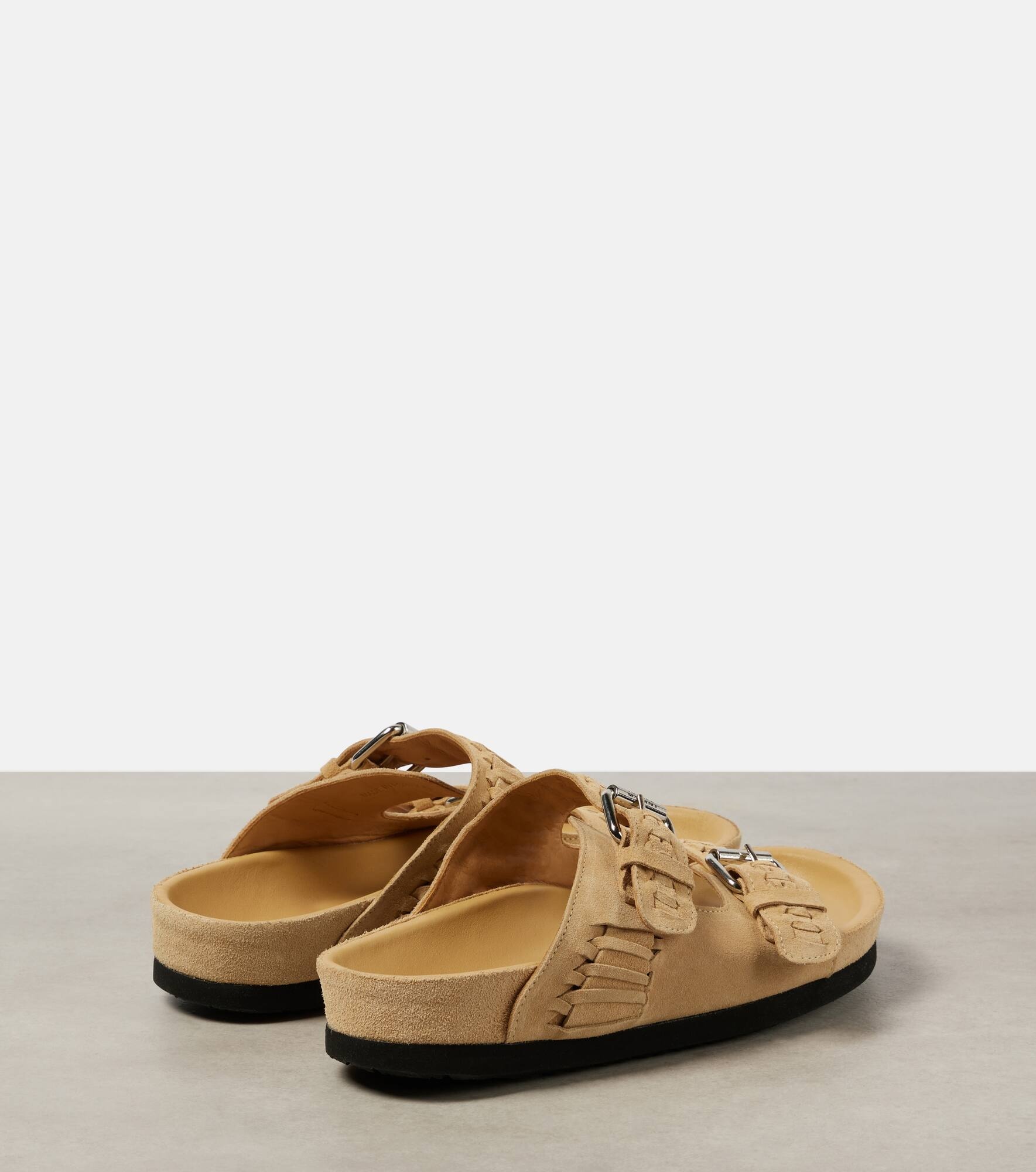 Lennyo studded leather sandals - 3