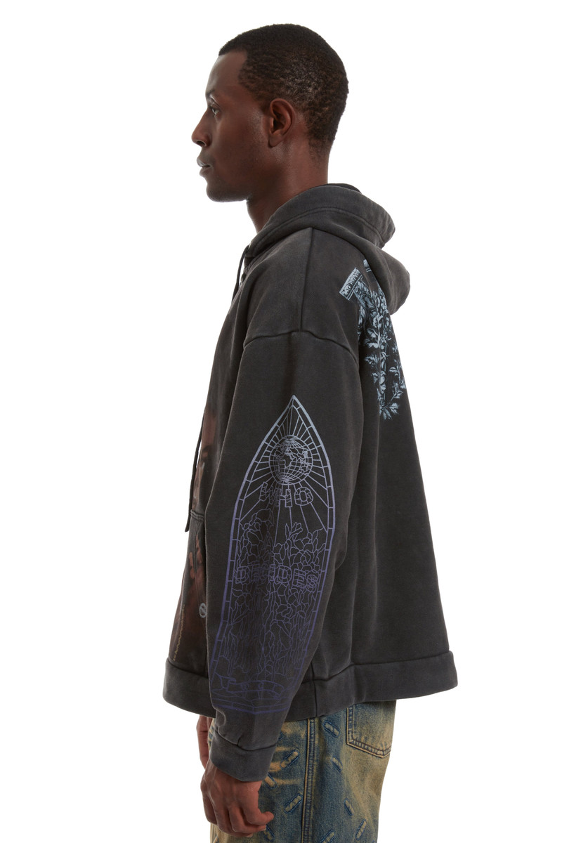 SACRED BEING ZIP UP COAL 5