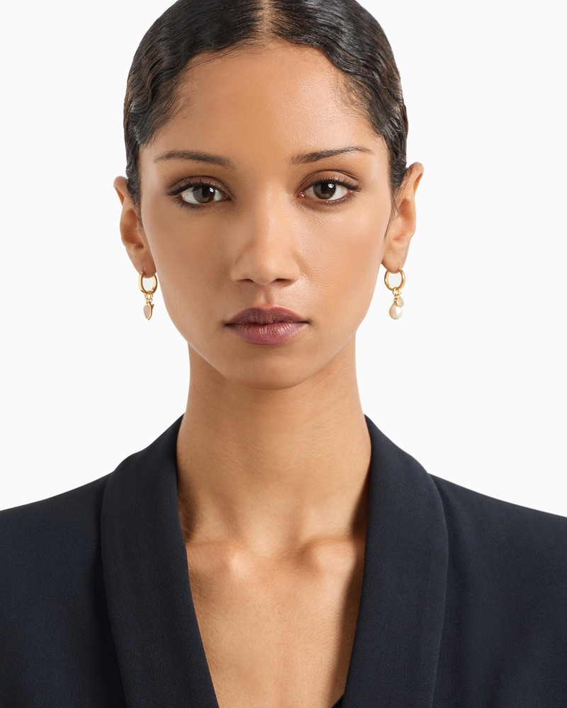 EMPORIO ARMANI PINK QUARTZ CENTER FOCAL RING outlook