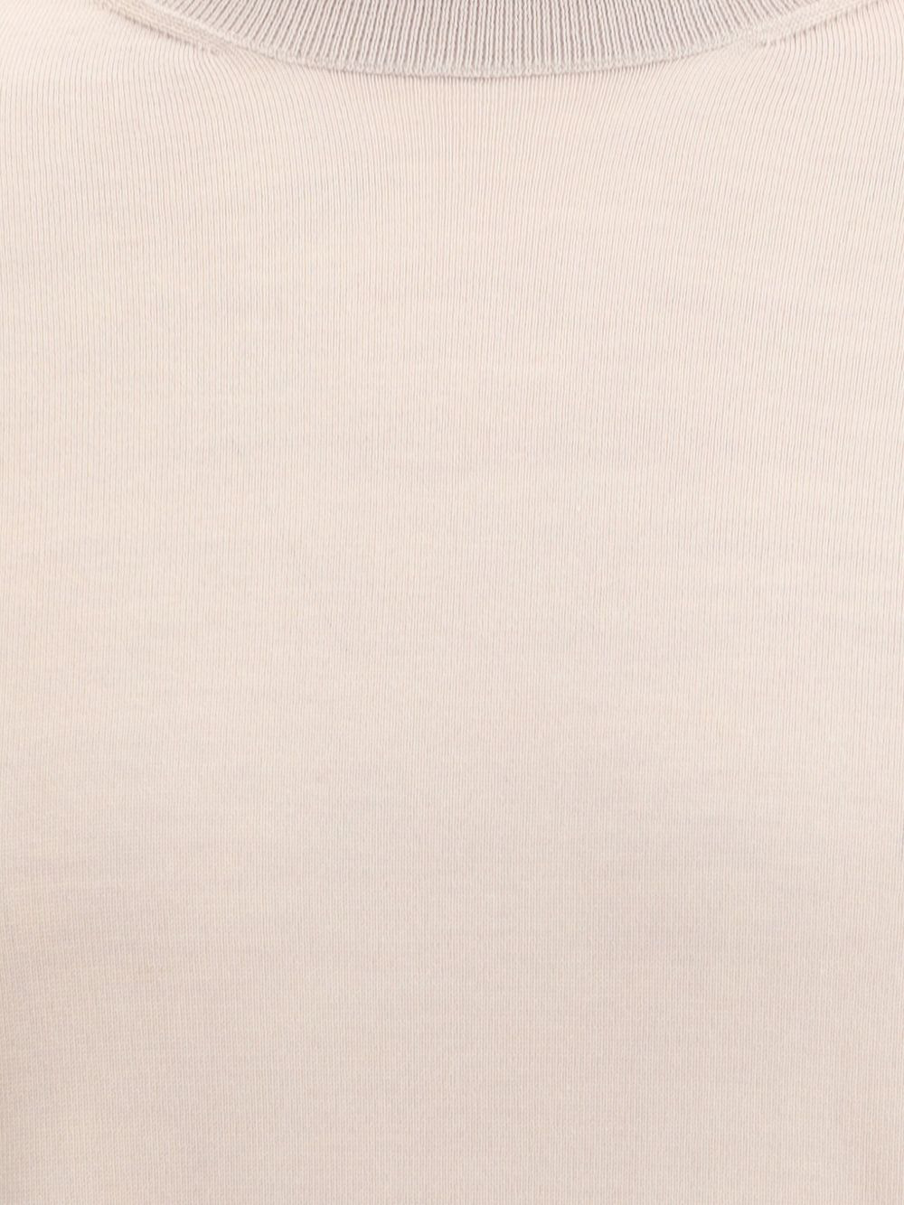 ribbed-neck T-shirt - 4