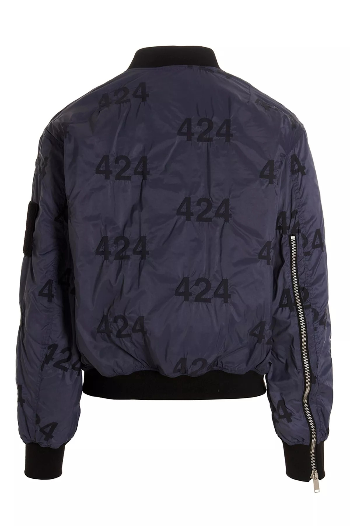 Reversible logo bomber jacket. - 2