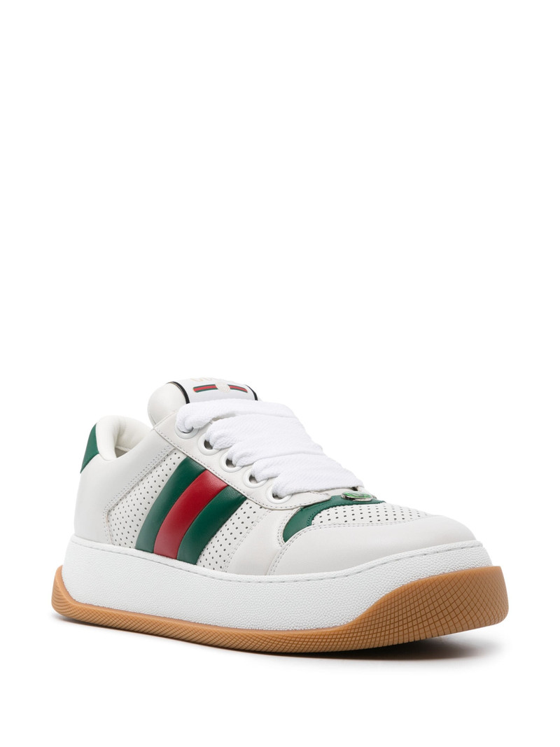 GUCCI Screener leather sneakers outlook
