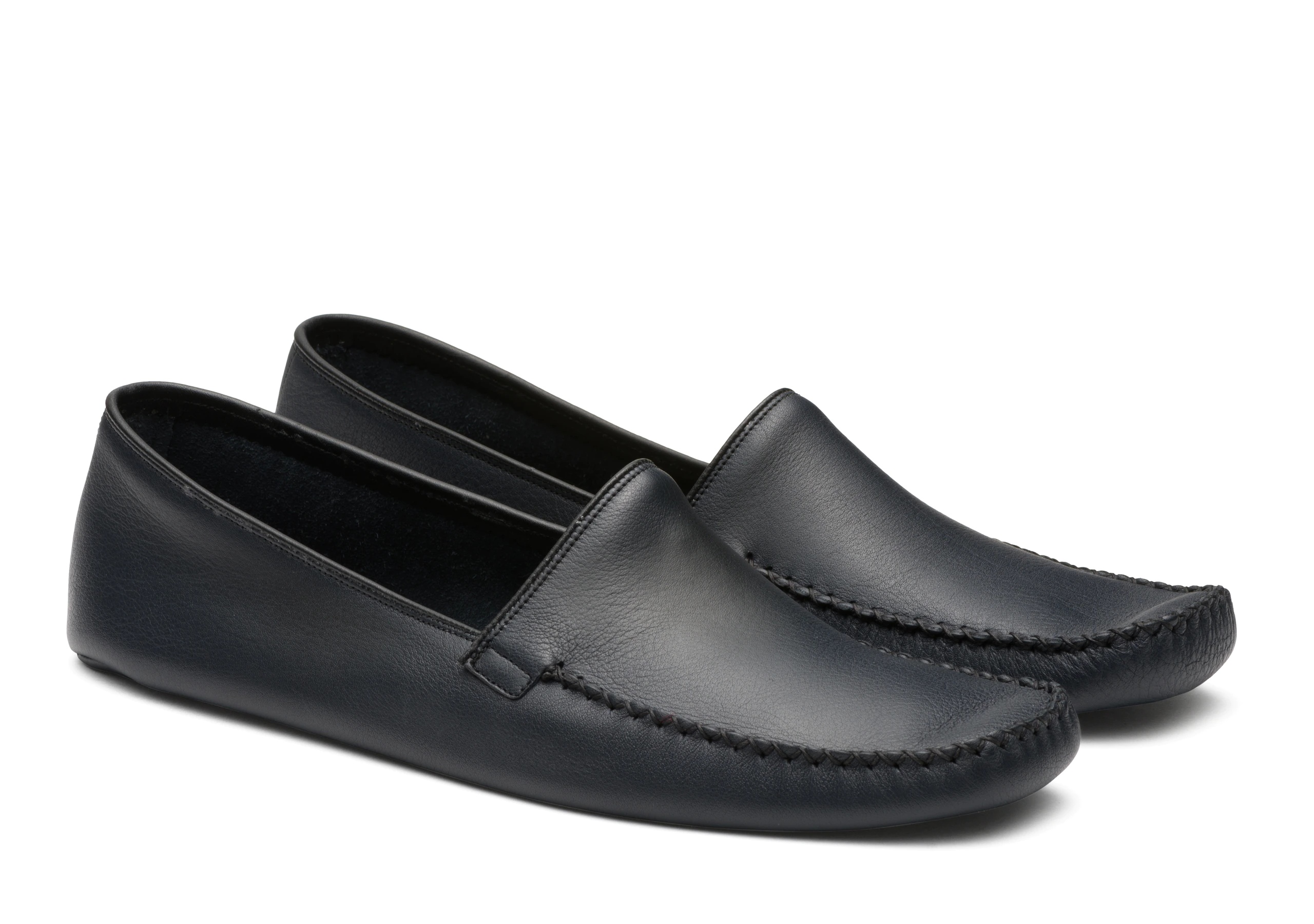 Limos 4 f 64
Daino Leather Grecian Slipper Blue - 2