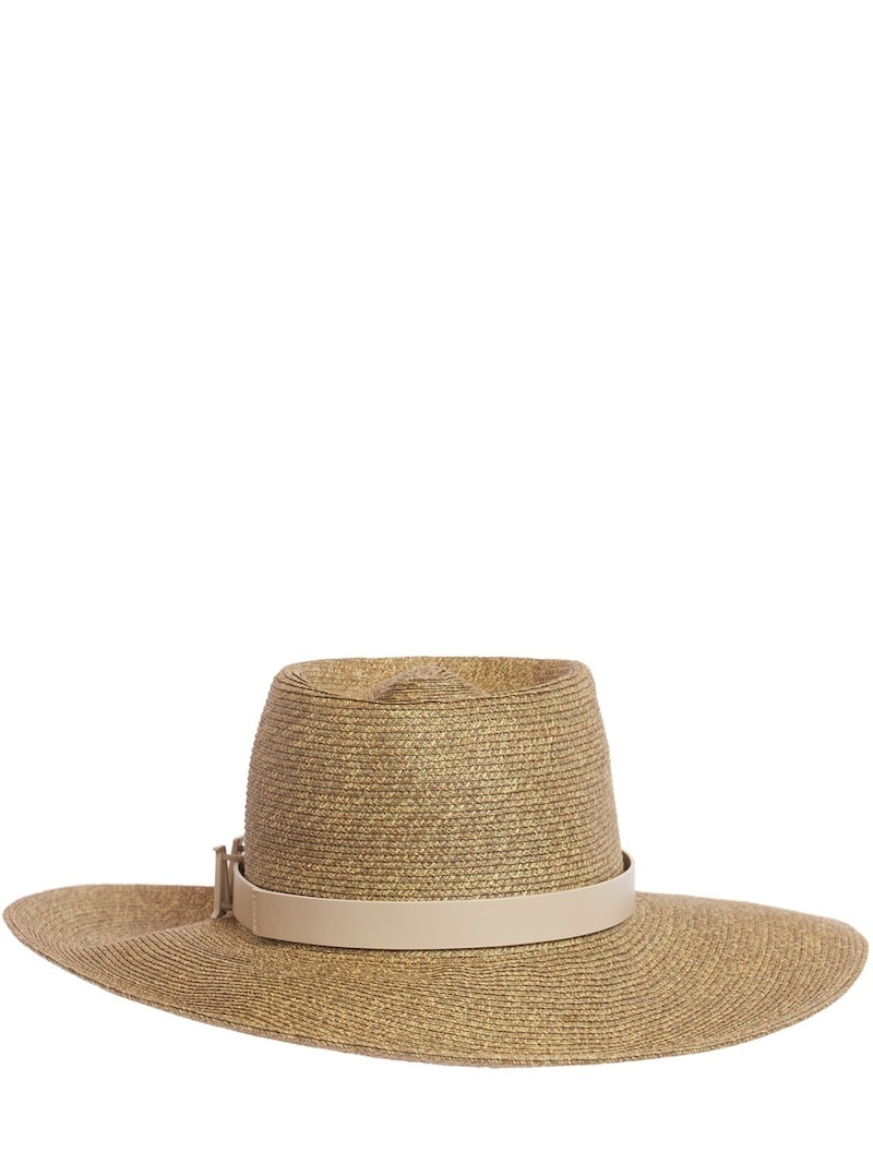 Musette straw brimmed hat - 1