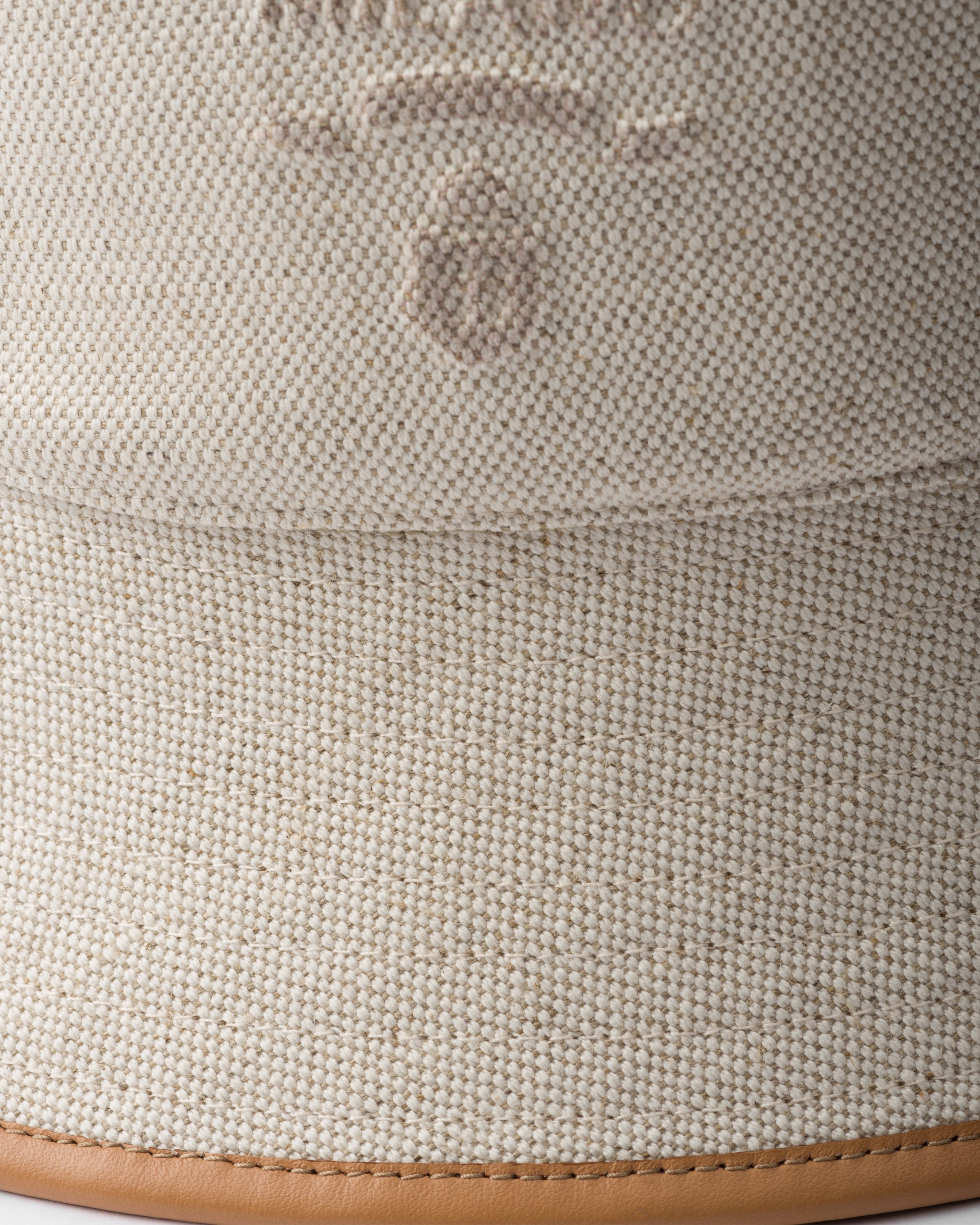 Linen blend bucket hat - 4