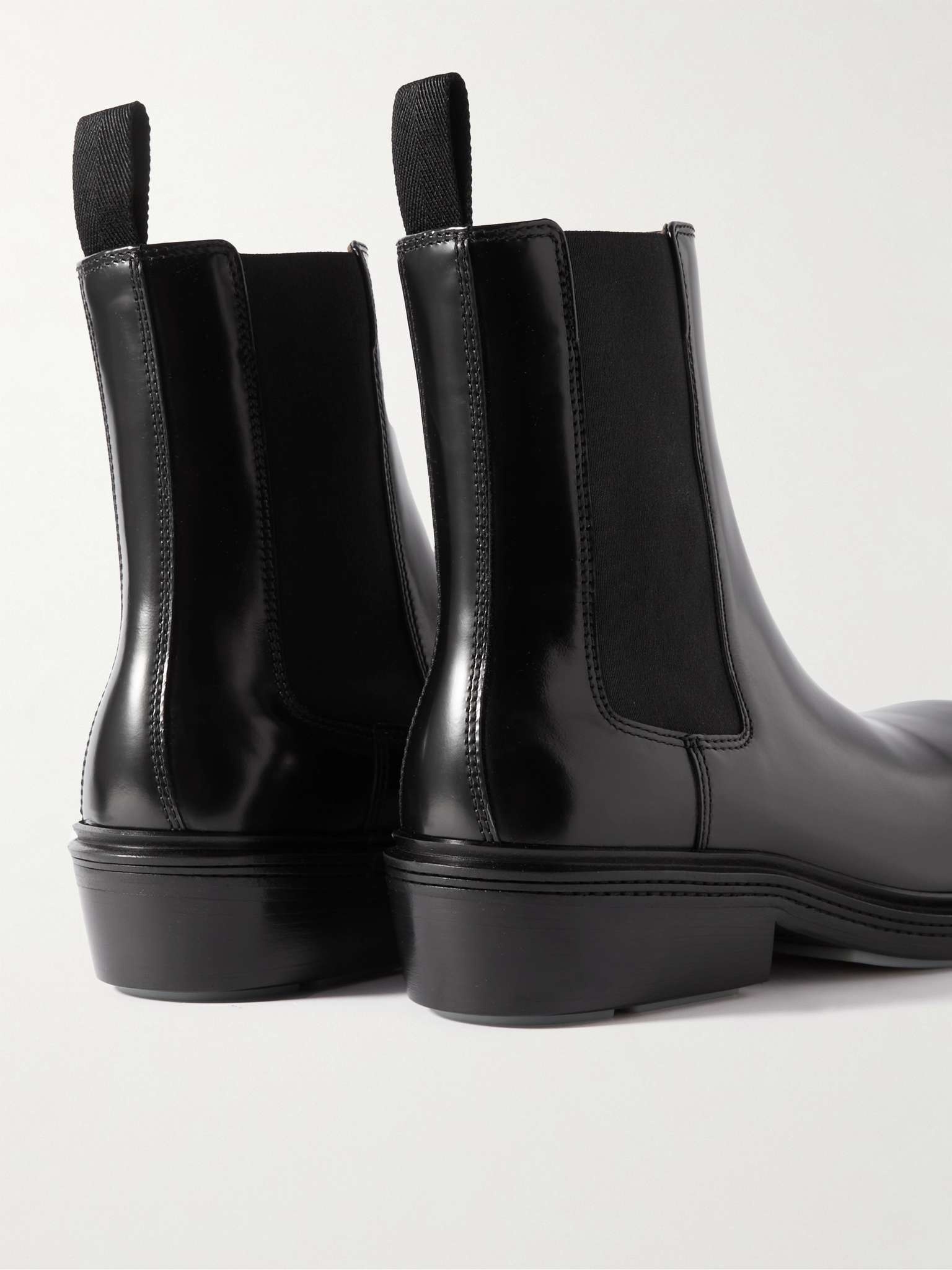 Fireman Glossed-Leather Chelsea Boots - 5