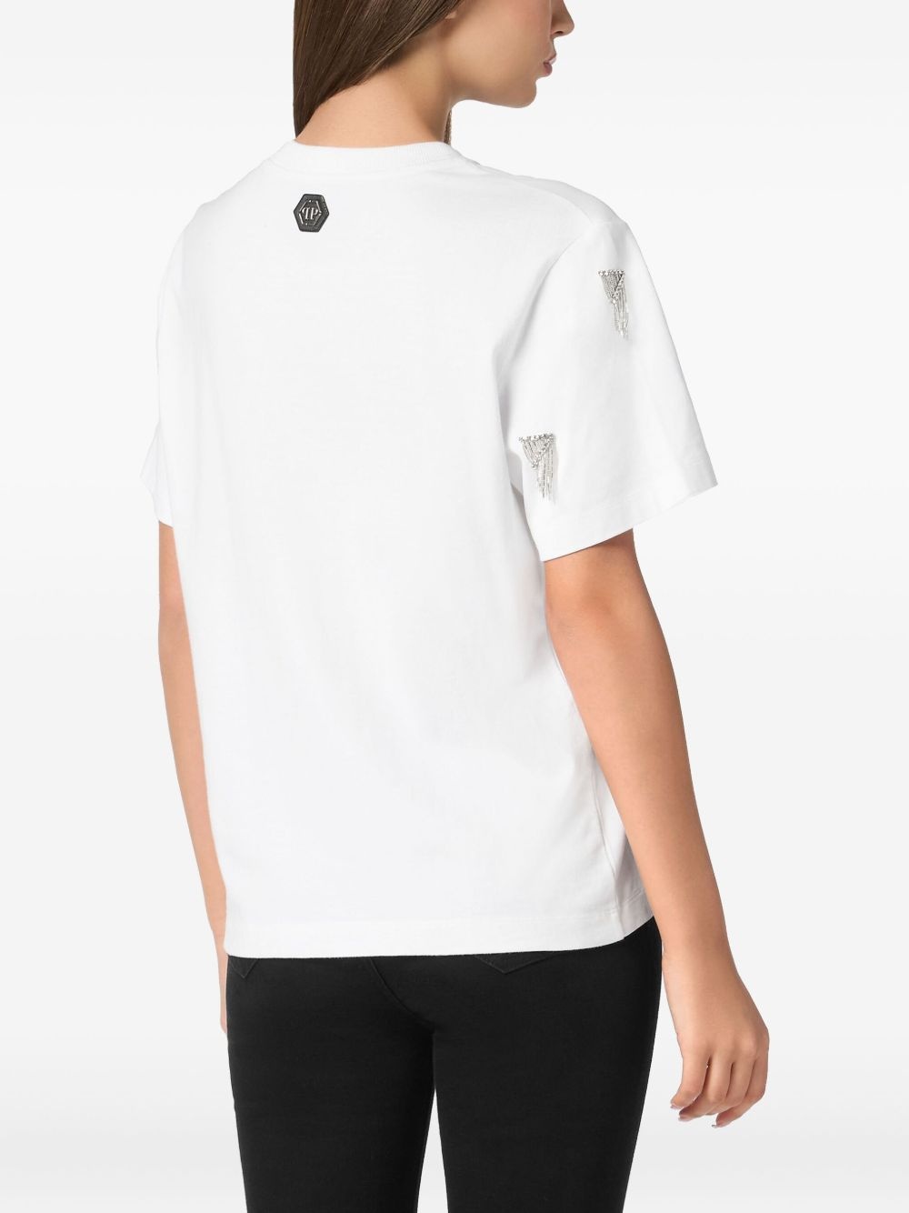 fringed t-shirt - 4