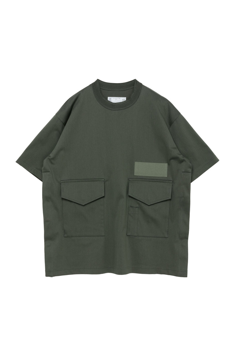 sacai Cotton Jersey T-Shirt outlook