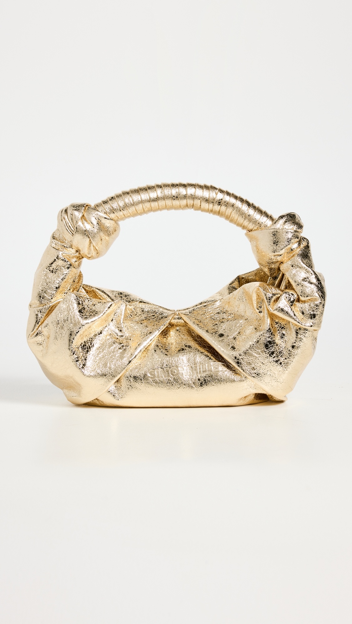 【SIMONMILLER】Vegan Leather Lopsy Bag Star Gold Crinkle Vegan Leather Lopsy Bag | Simon Miller