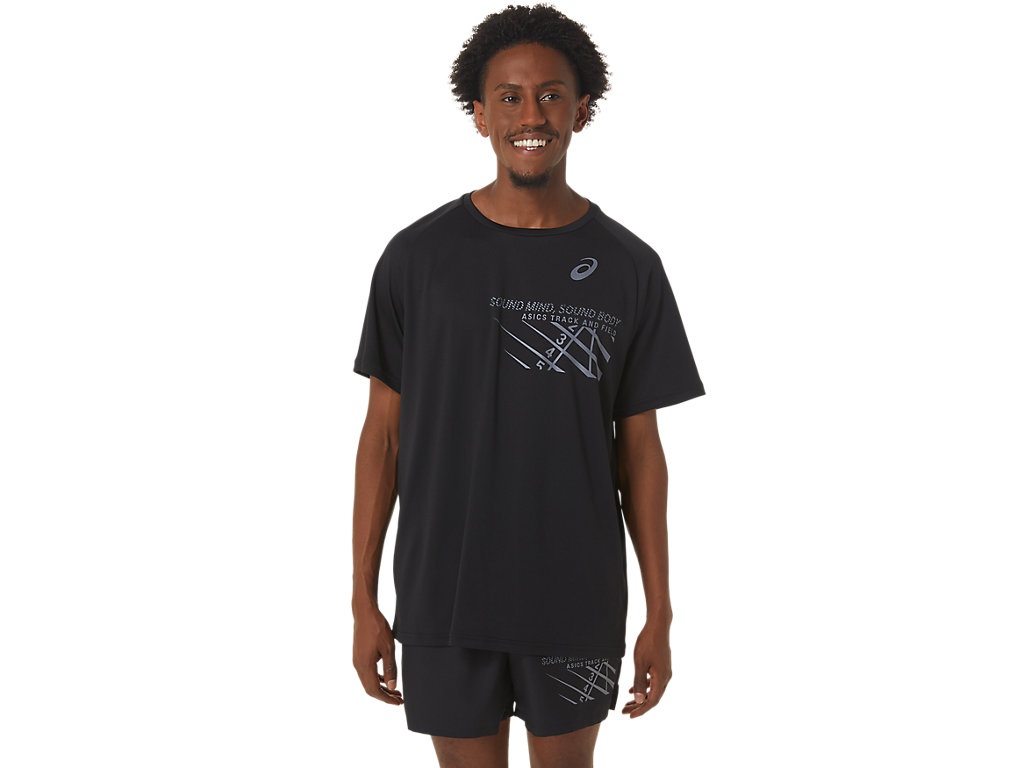 MEN'S FINISH LINE GRAPHIC SHORT SLEEVE TOP - 1