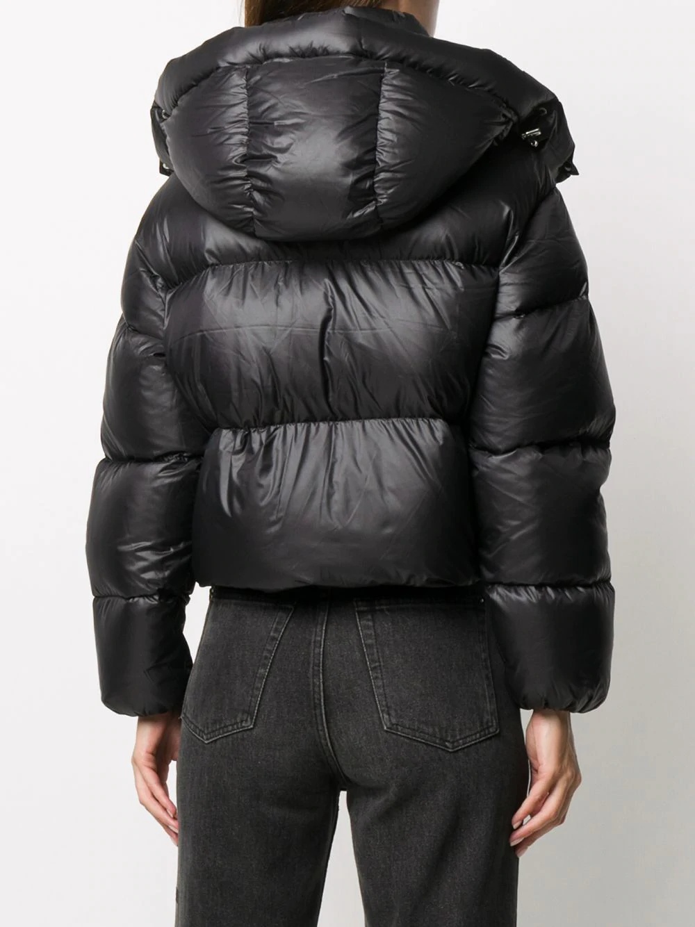 cropped puffer jacket - 4