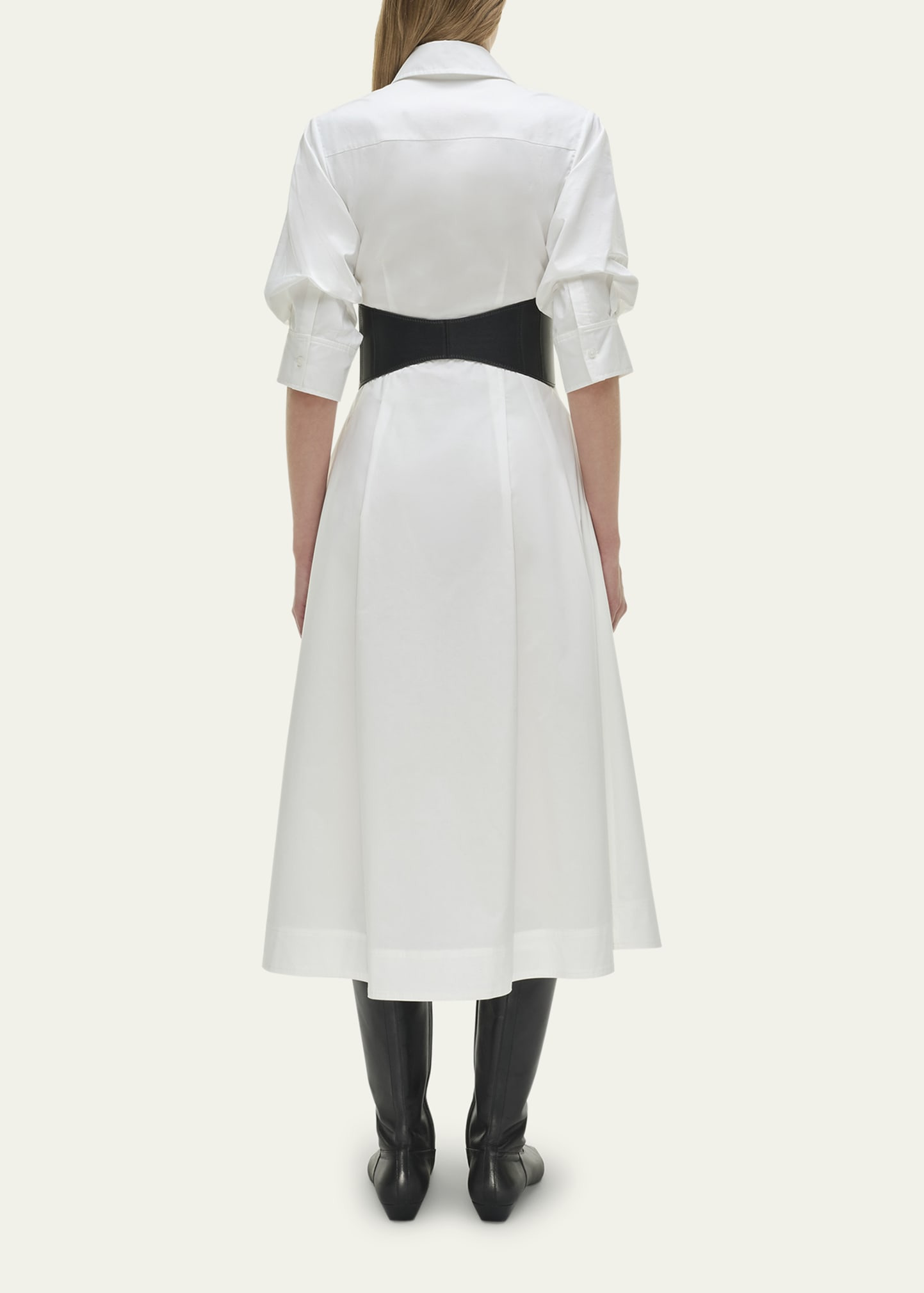 Olson Belted Midi Shirtdress - 3