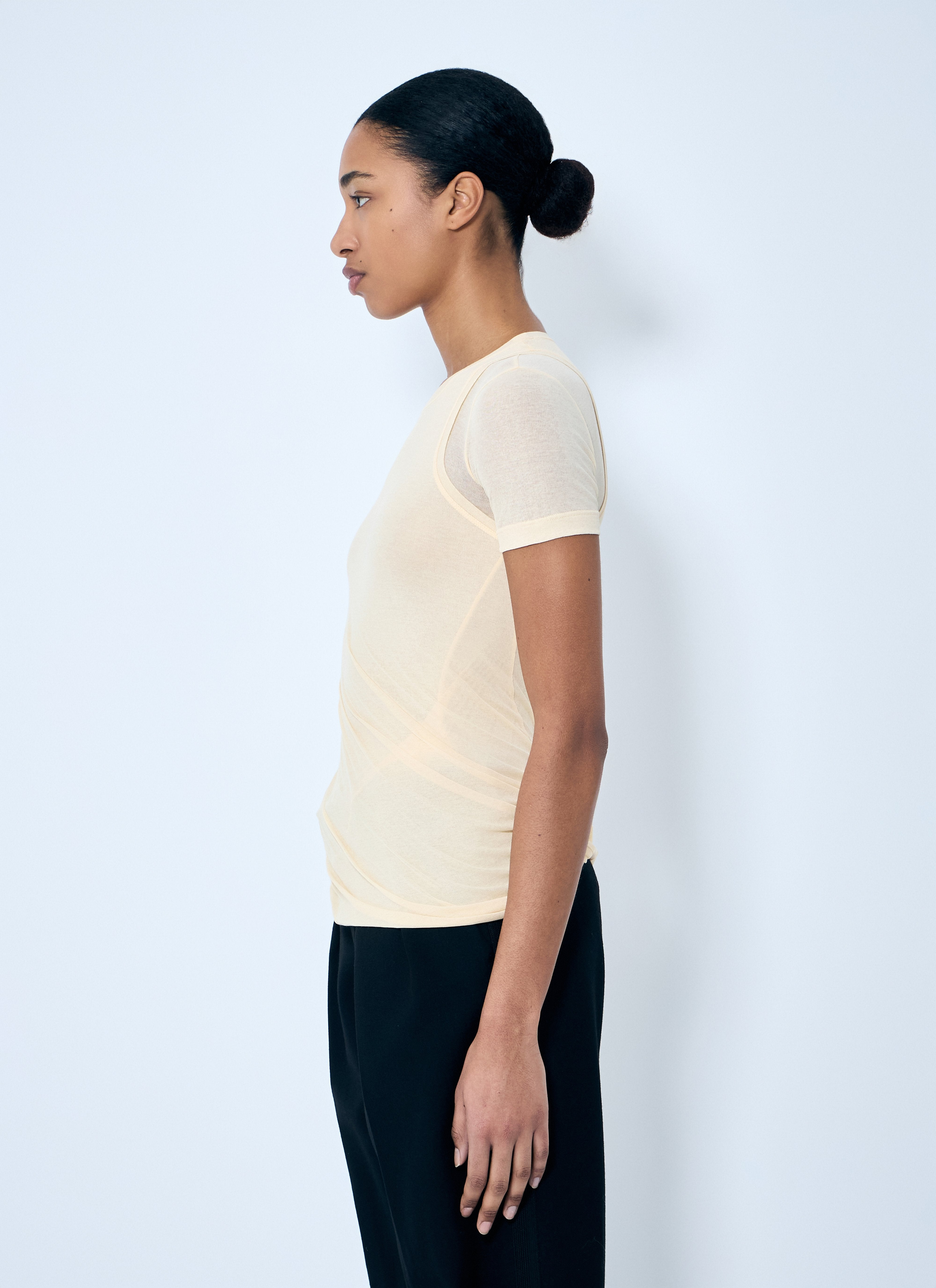 Jil Sander Women Layered T-Shirt - 3