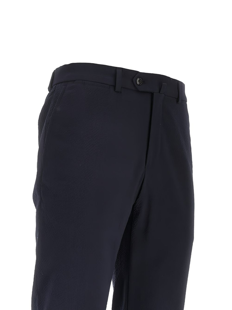 EMPORIO ARMANI textured trousers outlook