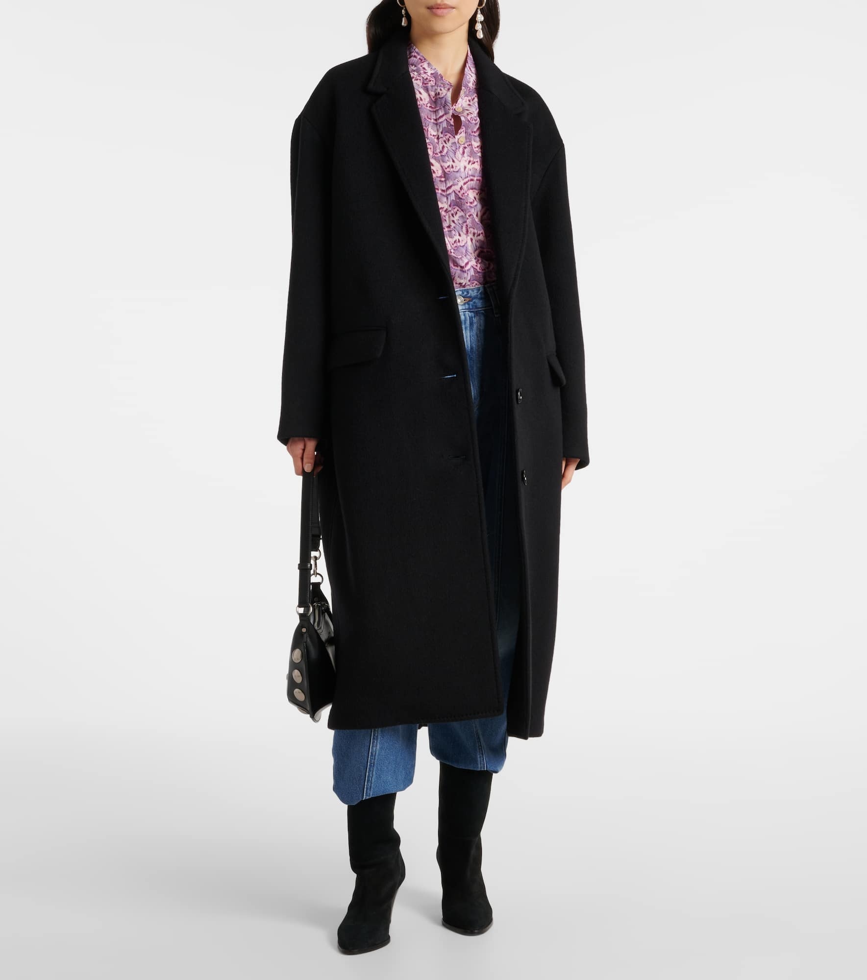 Efezia wool and cashmere coat - 2