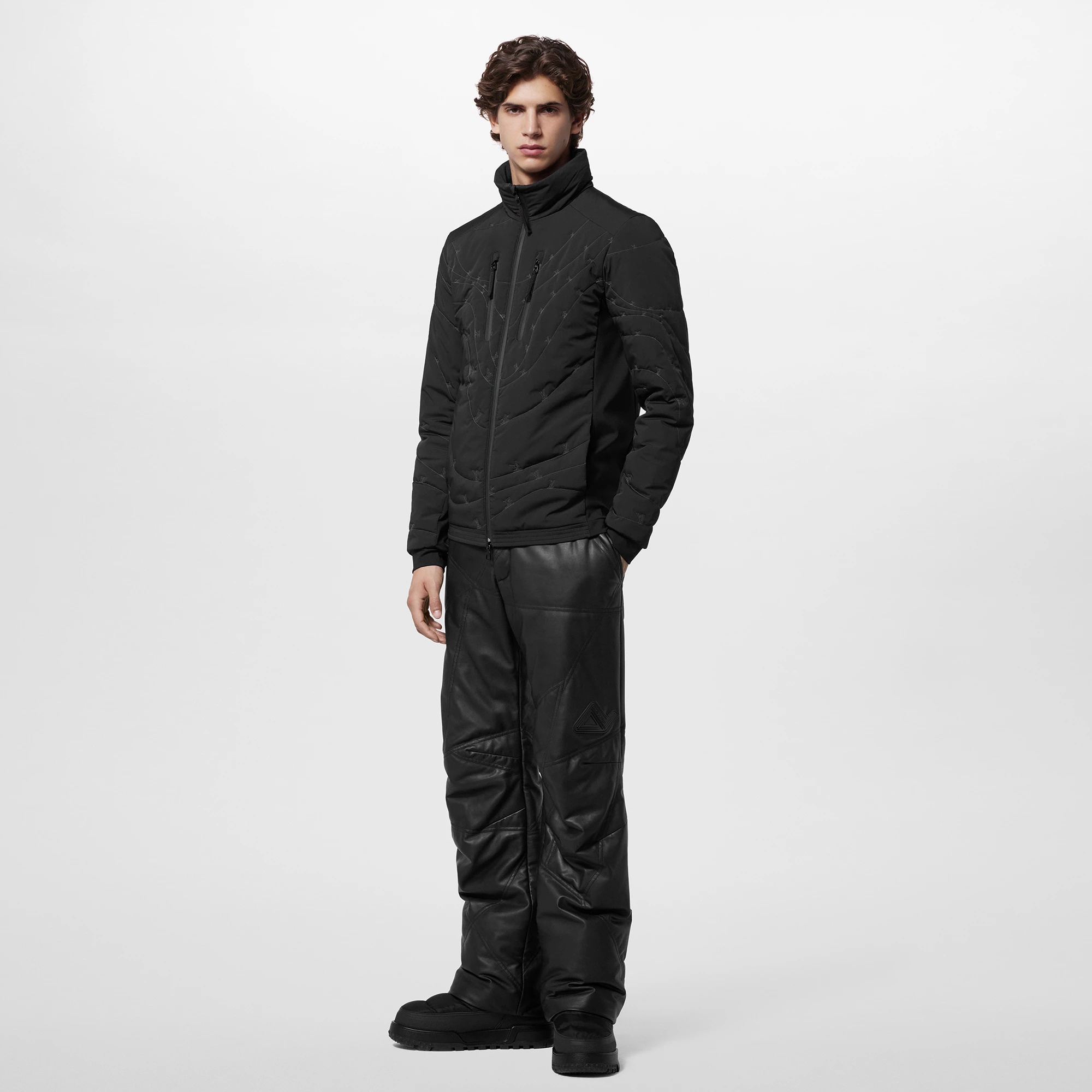 Padded Nylon Jacket - 4
