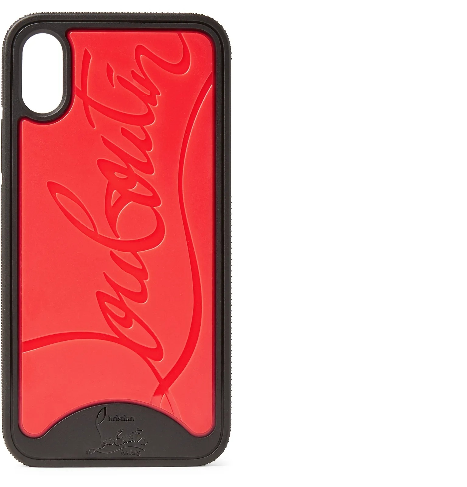 Loubiphone Logo-Debossed iPhone X and XS Case - 1