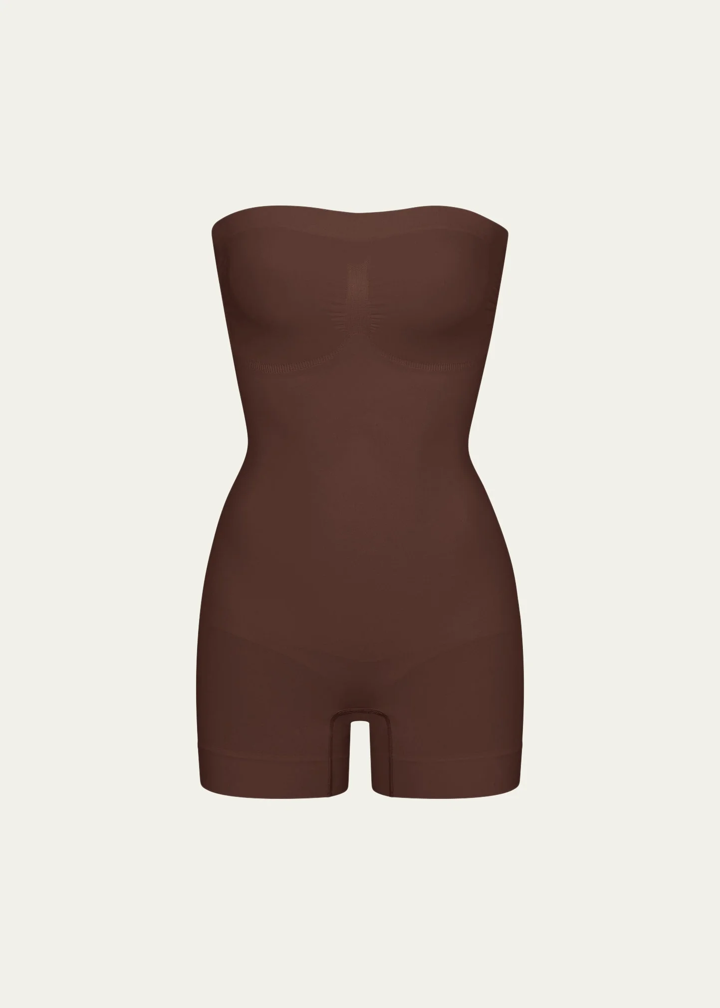 Seamless Sculpt Strapless Shortie Bodysuit - 1