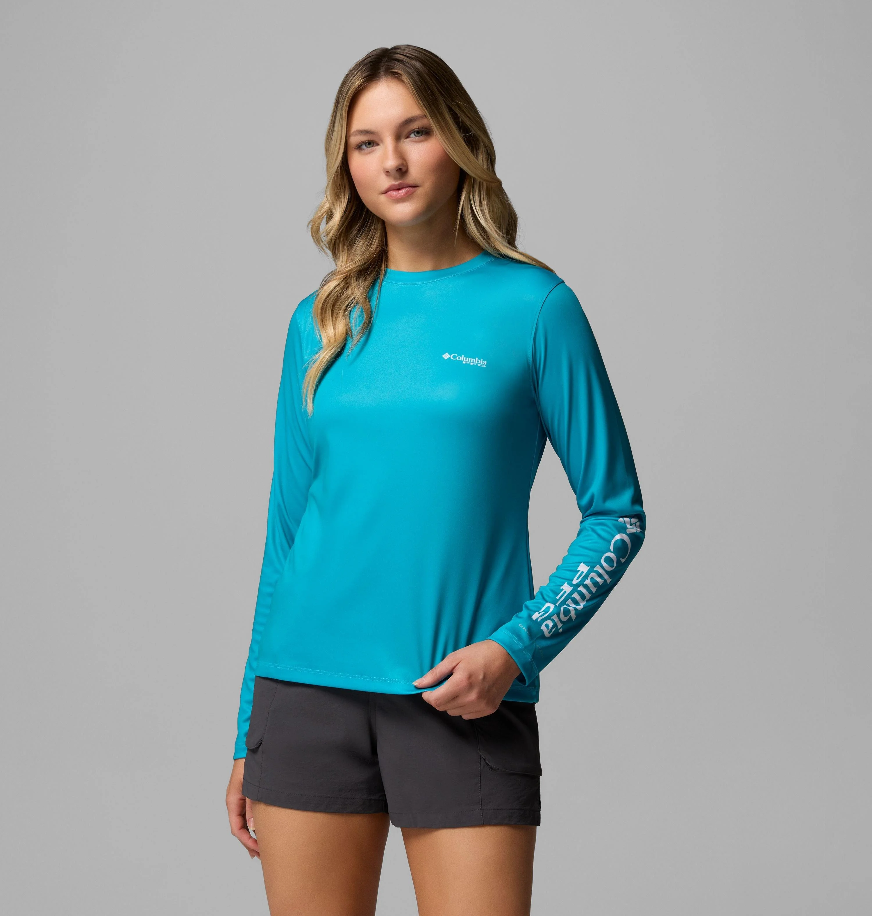 Women's PFG Tidal Tee Original Chill Long Sleeve Shirt - 1