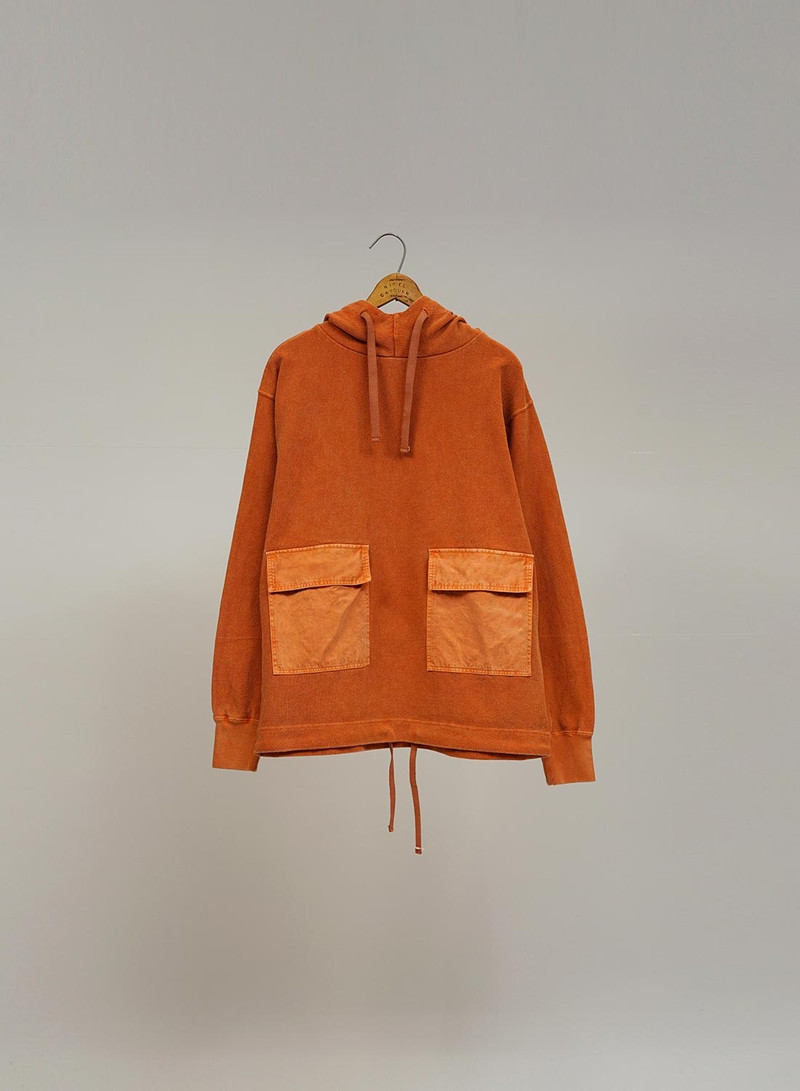 US Navy Smock Shirt in Orange 1