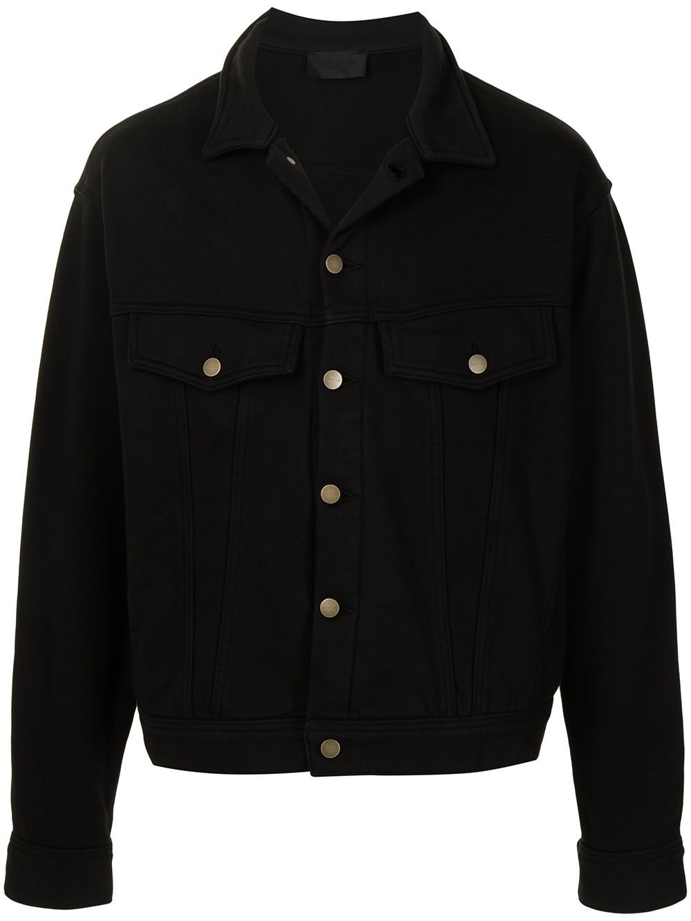 button-down shirt jacket - 1