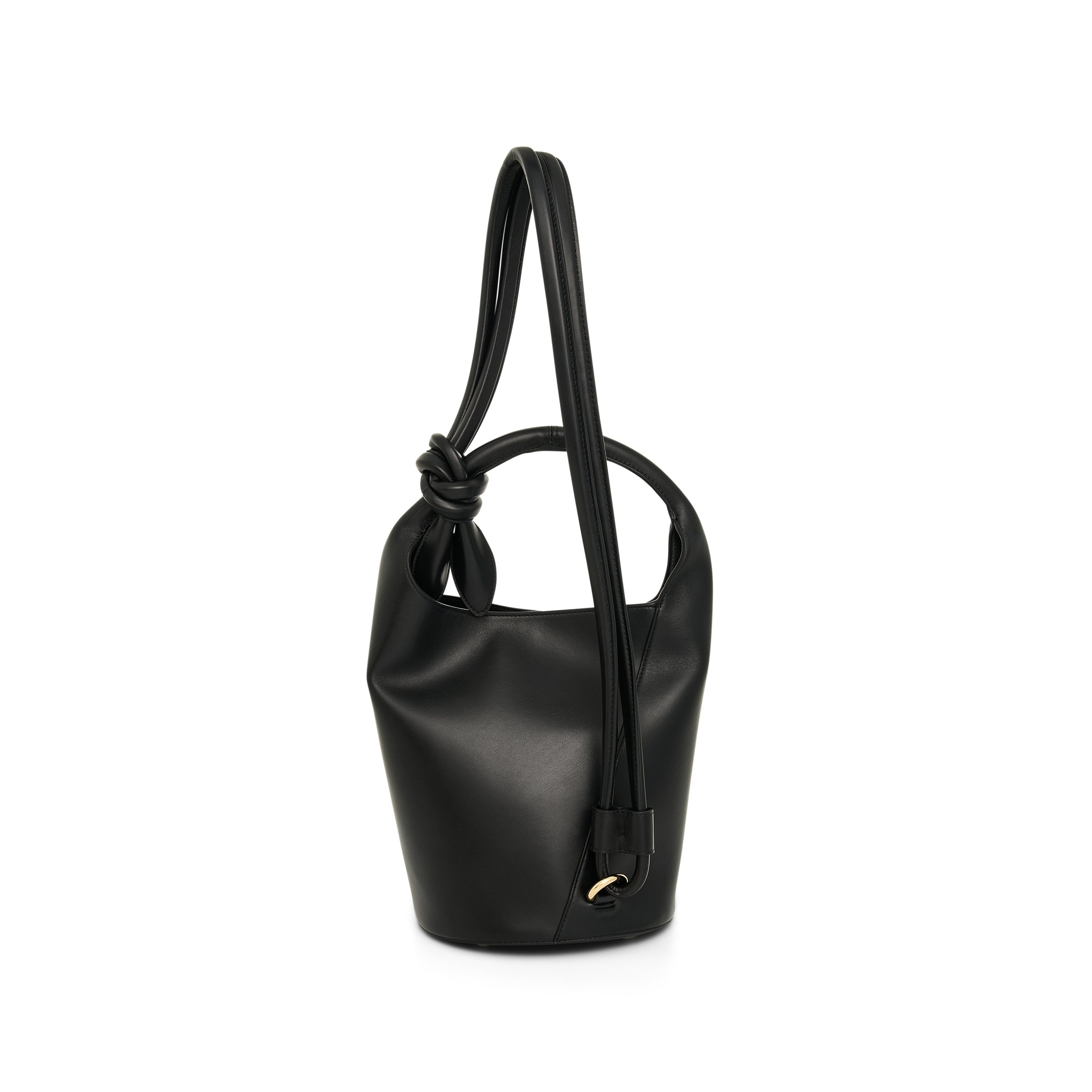 Le Petit Tourni Leather Bag in Black - 3
