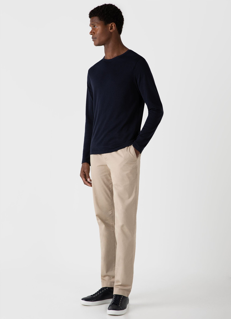 Sunspel Sea Island Crew Neck Jumper outlook
