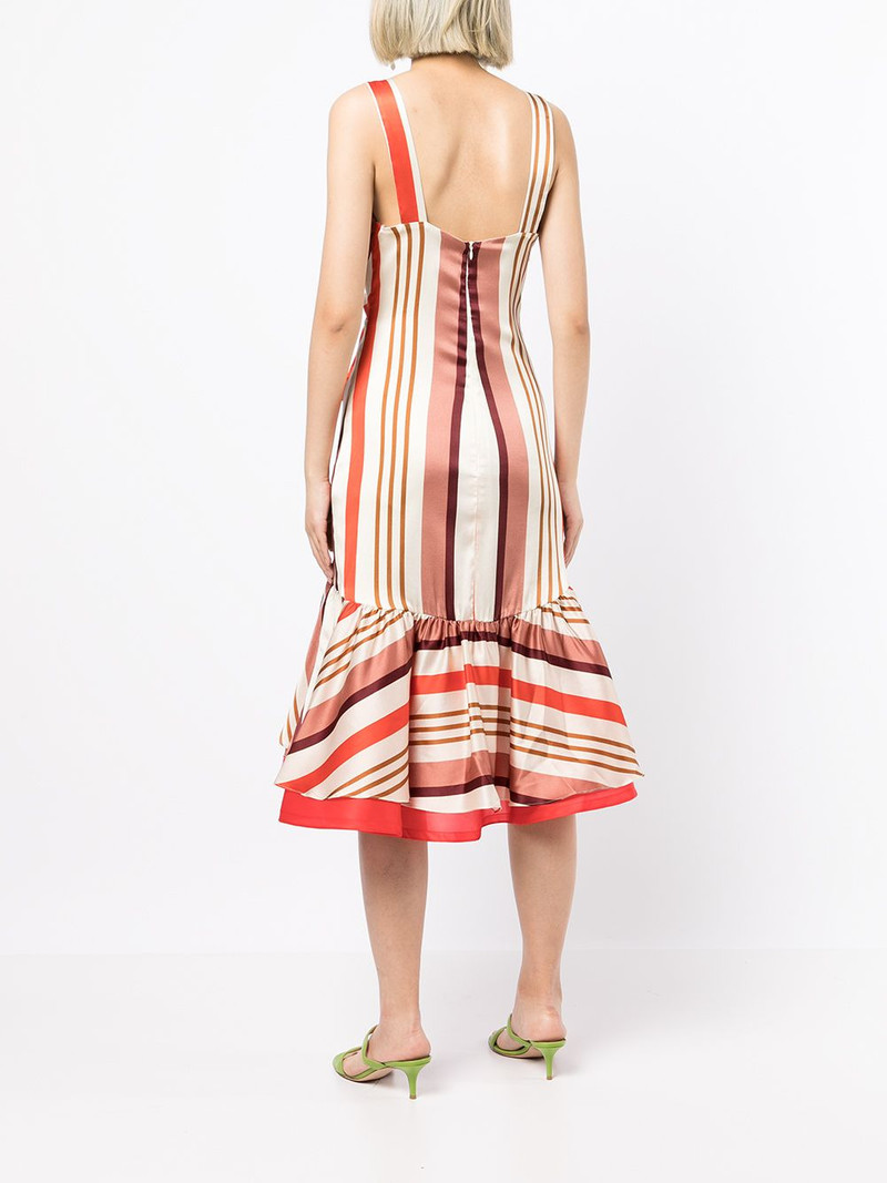 Arbore striped midi dress 4