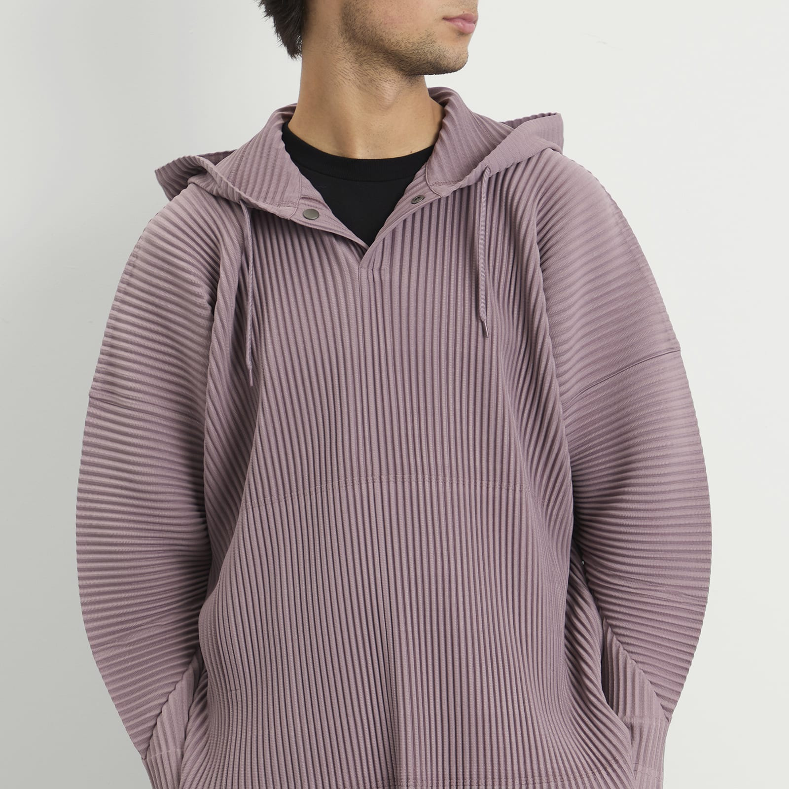 Homme Plissé Popover Hoody - 5