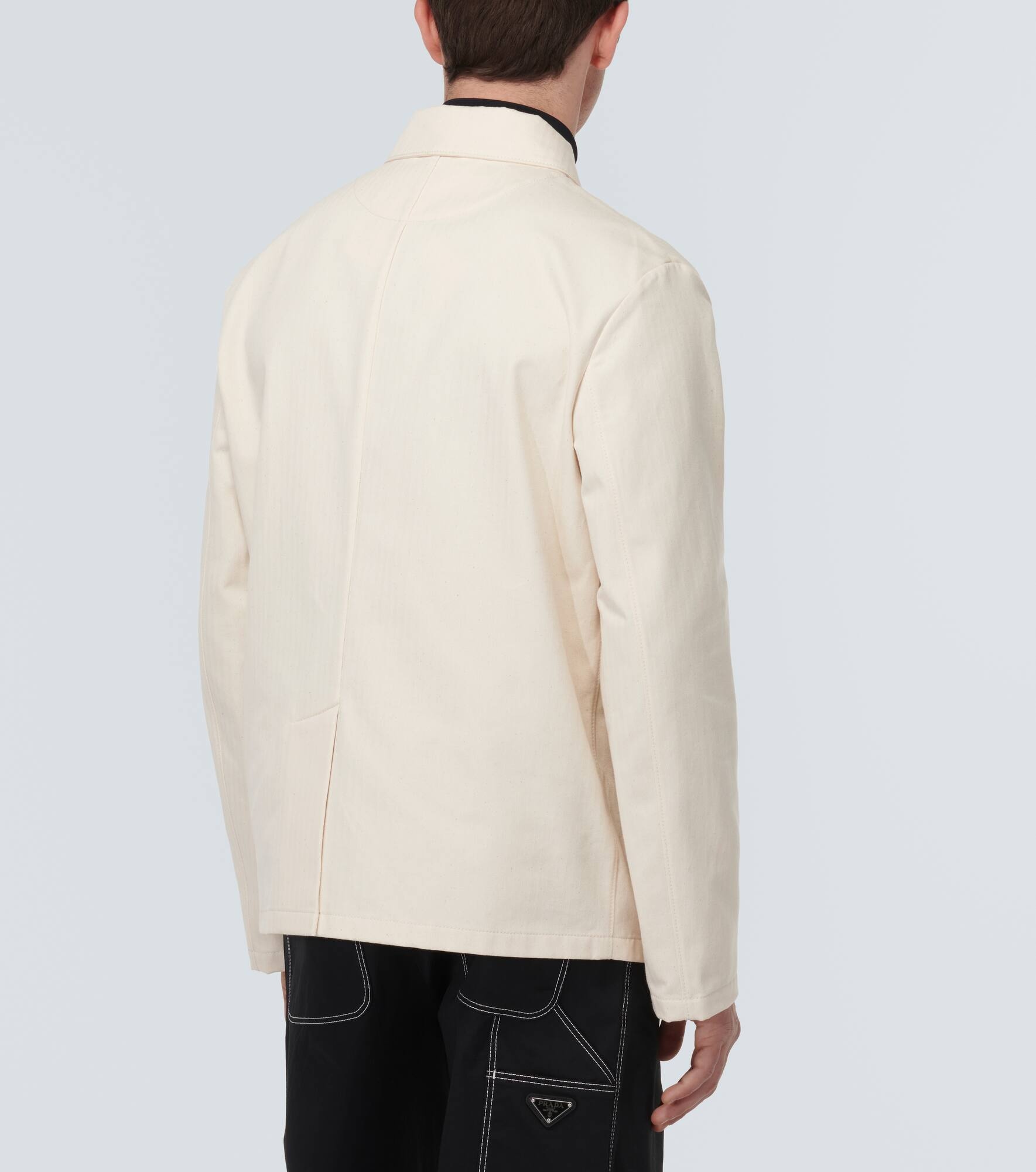 Cotton blouson jacket - 4