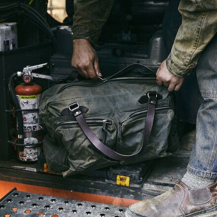 Tin Cloth Small Duffel Bag - 5